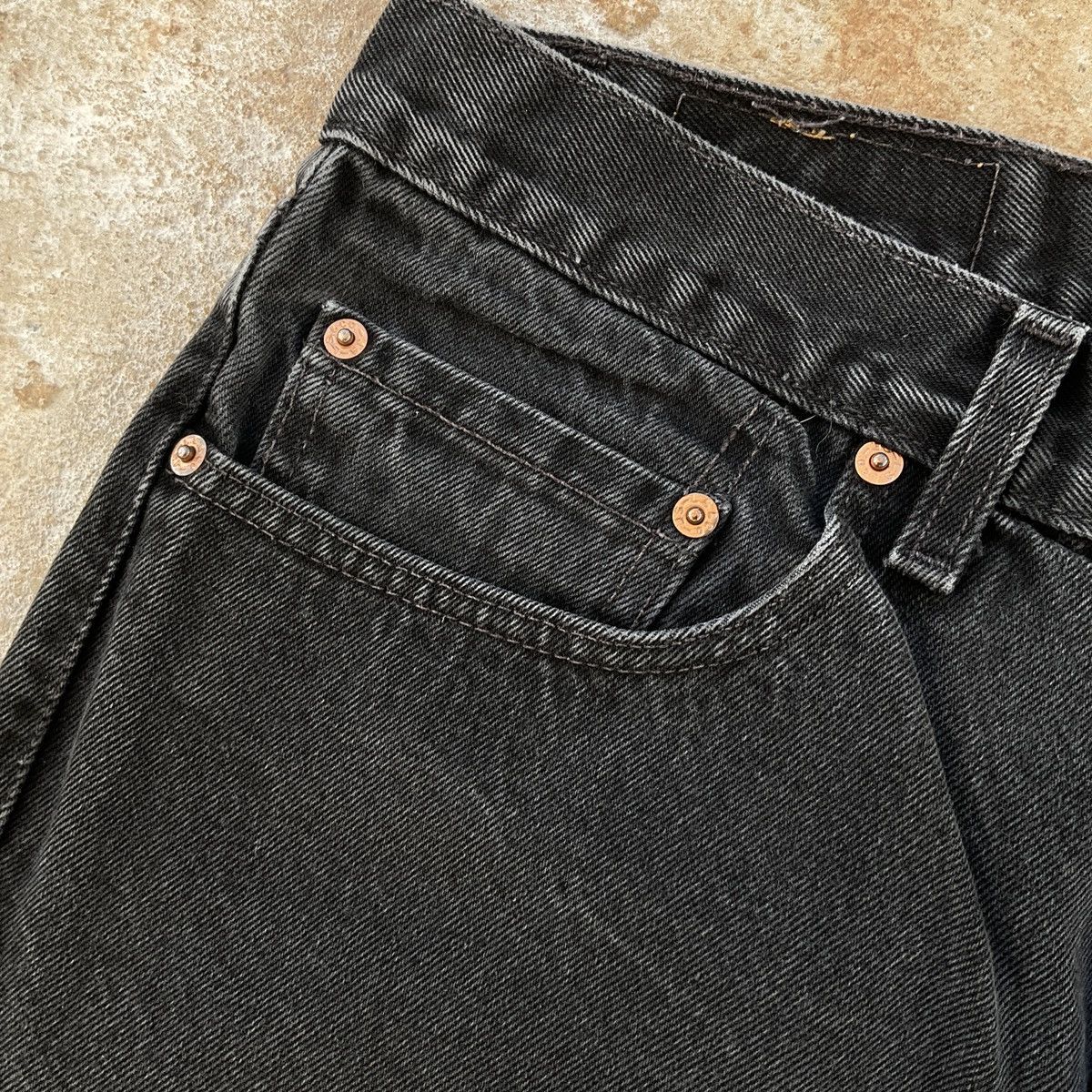 Levi's × Vintage Vintage Distressed Levi’s Made In USA 550 Denim Jean Pants Size US 33 - 4 Thumbnail