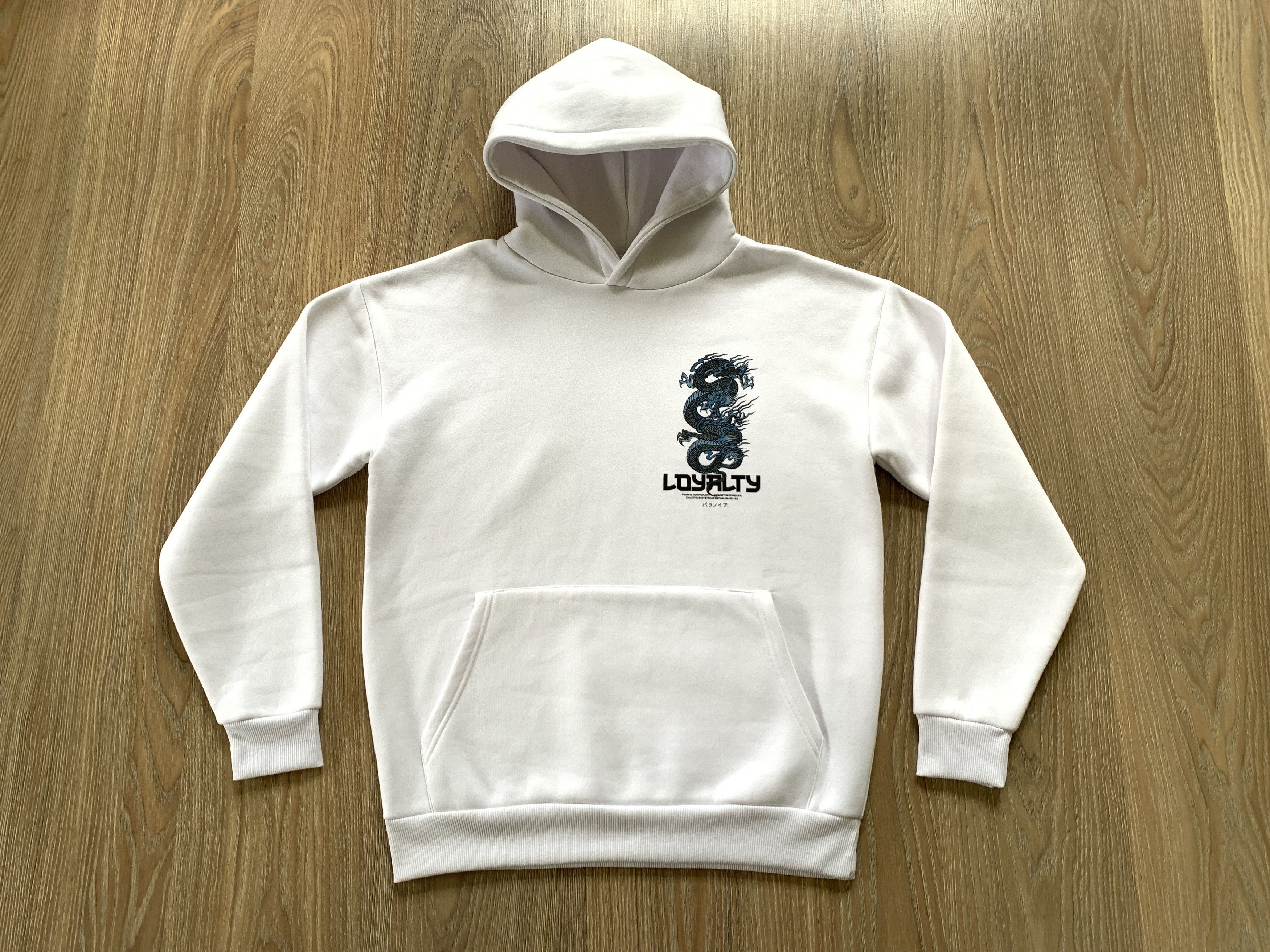 Designer Black Squad White Printed Hoodie Size US S / EU 44-46 / 1 - 2 Thumbnail