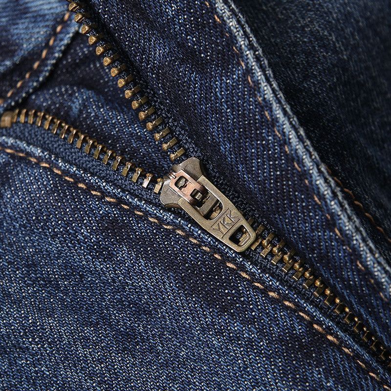 Japanese Brand Retro washed loose straight leg jeans Size US 32 / EU 48 - 4 Thumbnail