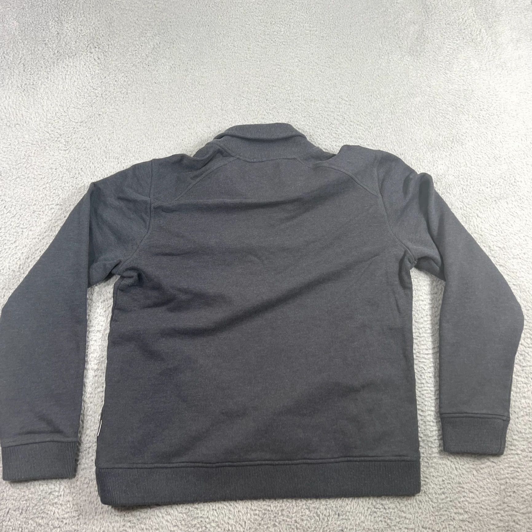 Ted Baker Ted Baker London Mens Sweater S Large 1/4 Knit Cowl Collar Pullover Gray Size US S / EU 44-46 / 1 - 6 Thumbnail