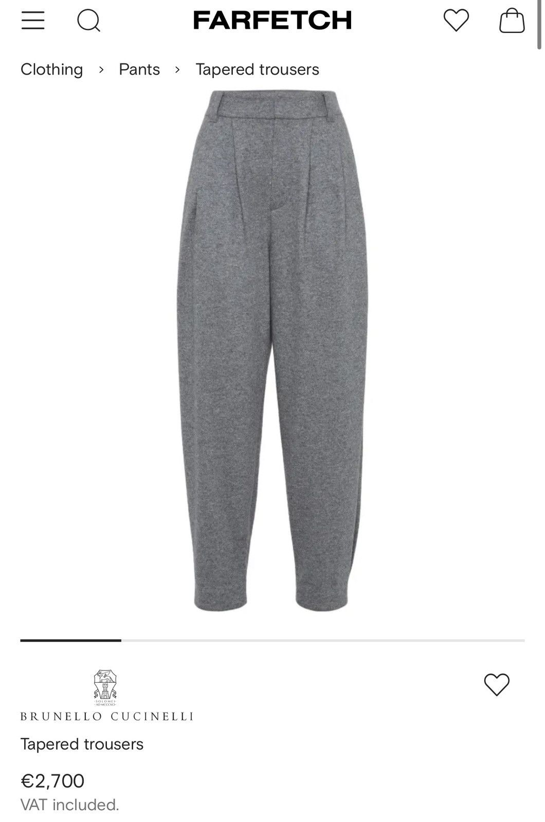 Brunello Cucinelli Brunello Cucinelli cashmere joggers trousers pants luxury S Size 27" / US 4 / IT 40 - 3 Thumbnail