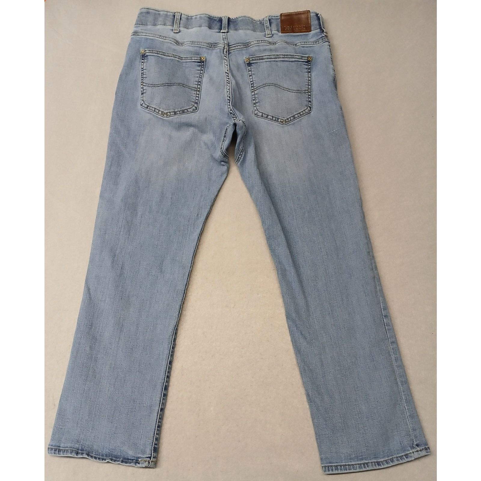Lee Lee Modern (32x30) Straight Fit Tapered Leg Blue Denim Jeans Size US 32 / EU 48 - 8 Thumbnail