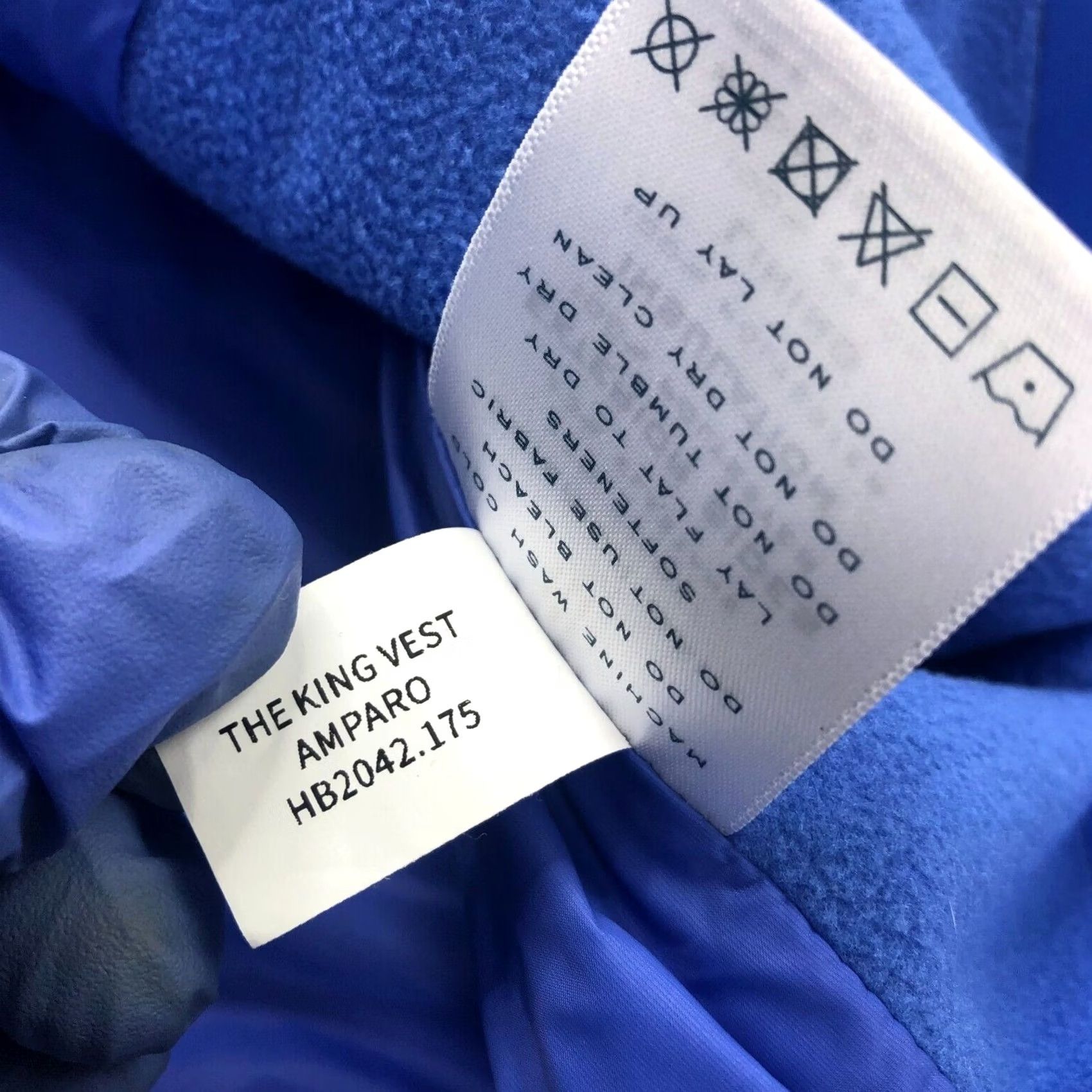 Vintage Holderness & Bourne The King Vest XL Regular Fit Zip Mock Neck Puffer Vest Mens Blue Windbreaker 3.24 Size US XL / EU 56 / 4 - 7 Thumbnail