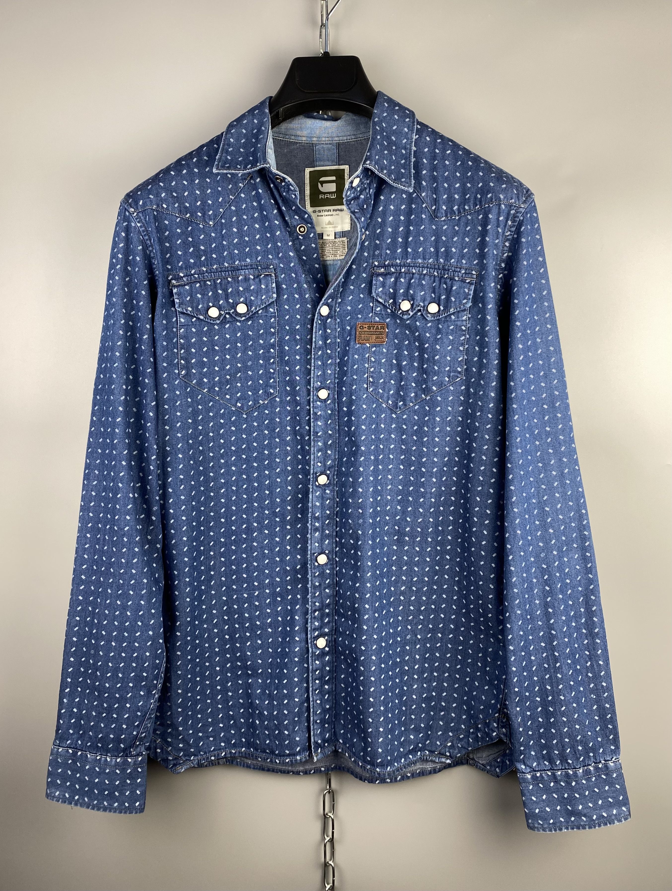 G-Star G Star Button Western Long Sleeve Shirt Size US M / EU 48-50 / 2 - 1 Thumbnail