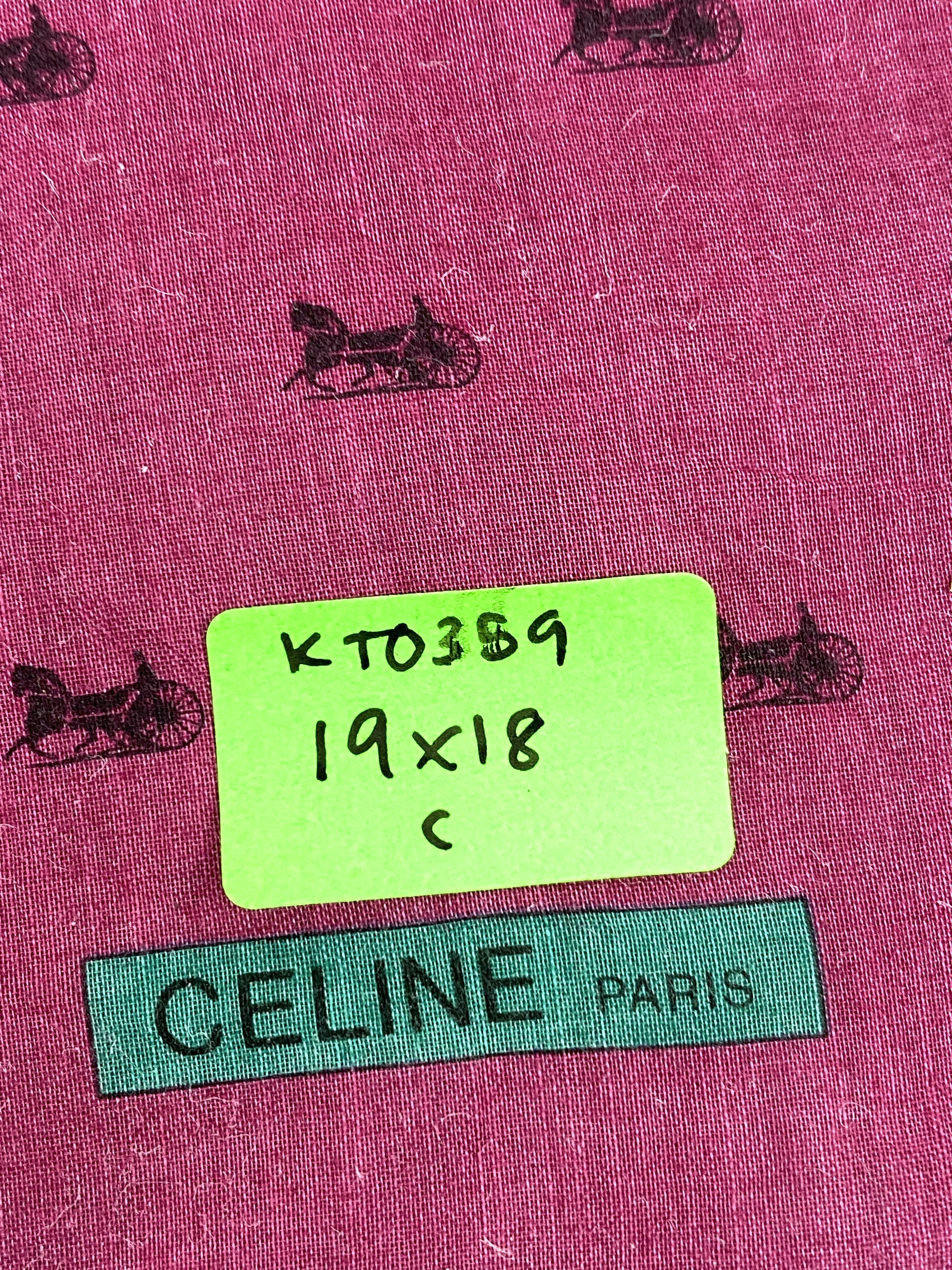 Celine Vintage Celine Handkerchief / Neckerchief KT0359 Size ONE SIZE - 9 Thumbnail