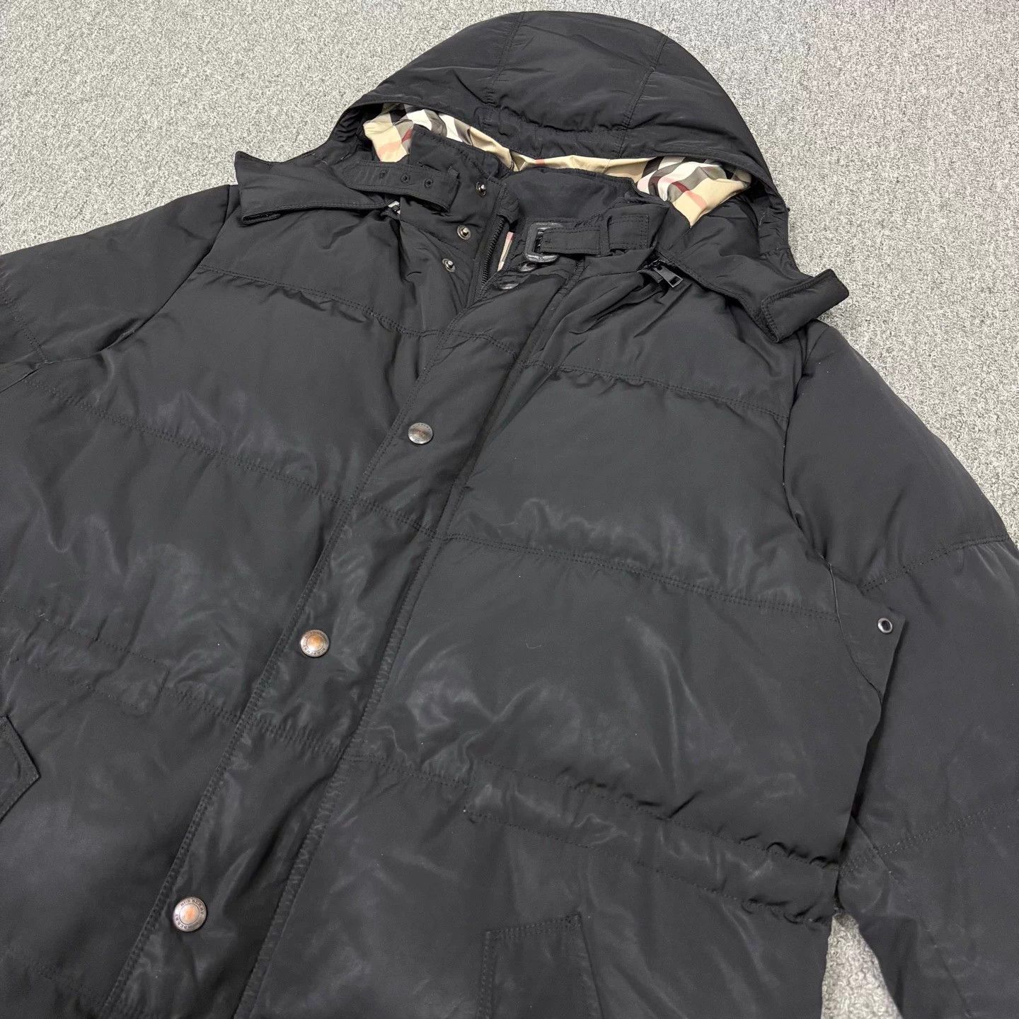 Burberry Burberry Black Down Puffer Jacket XL Size US XL / EU 56 / 4 - 3 Thumbnail