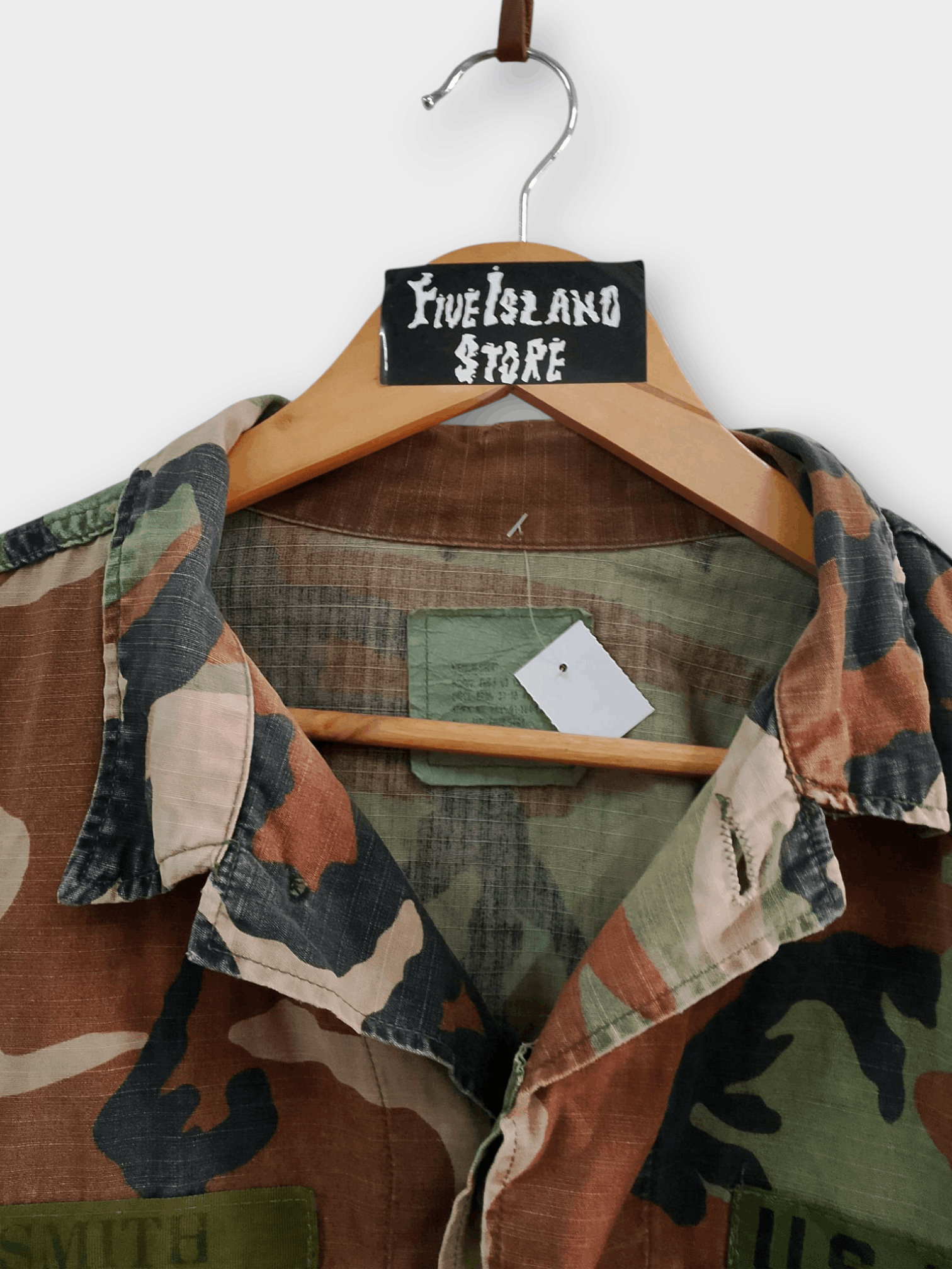 Vintage Vintage US Army Woodland BDU Jacket Ripstop 80s-90s OG-107 Size US L / EU 52-54 / 3 - 6 Thumbnail