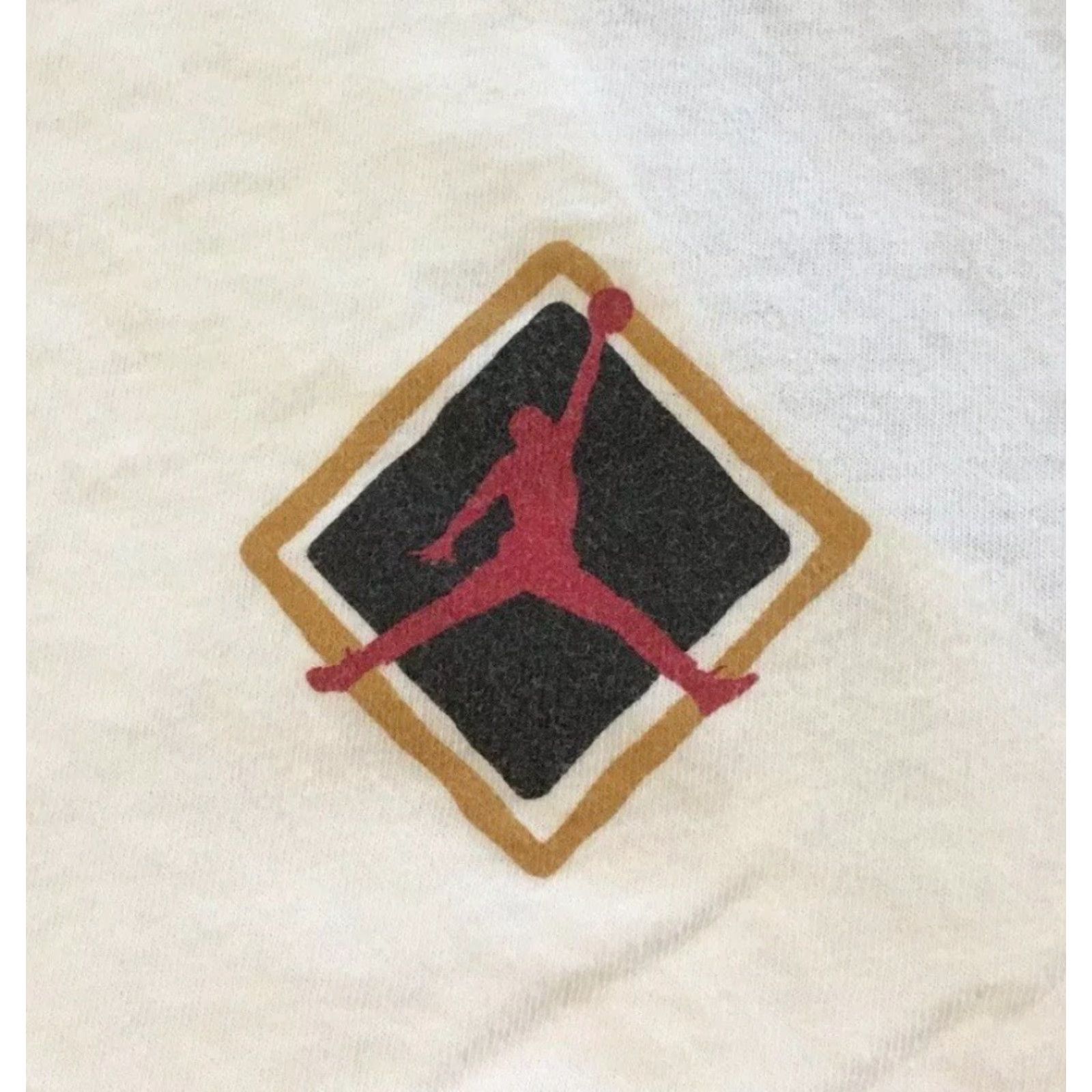 Nike VINTAGE Nike Michael Jordan Tank Top Shirt M White Swoosh Grunge 90s Basketball USA Mens Size US M / EU 48-50 / 2 - 4 Thumbnail