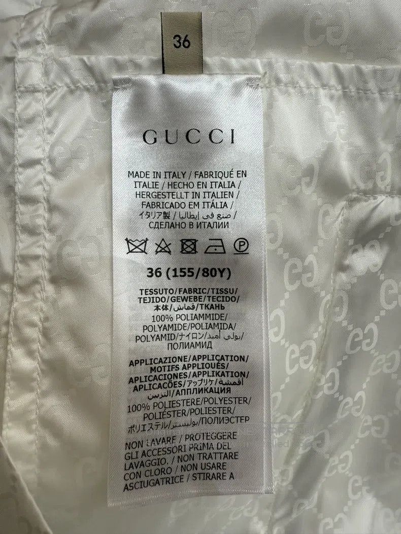 Gucci Gucci White hooded windbreaker jacket Size XS / US 0-2 / IT 36-38 - 5 Thumbnail