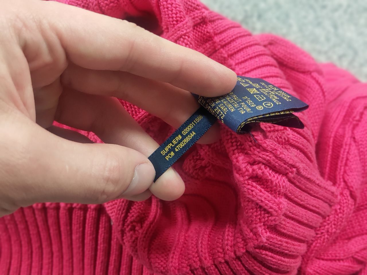 Polo Ralph Lauren Polo Ralph Lauren Cable-Knit textured Sweater Vintage Y2K Size L / US 10 / IT 46 - 13 Thumbnail
