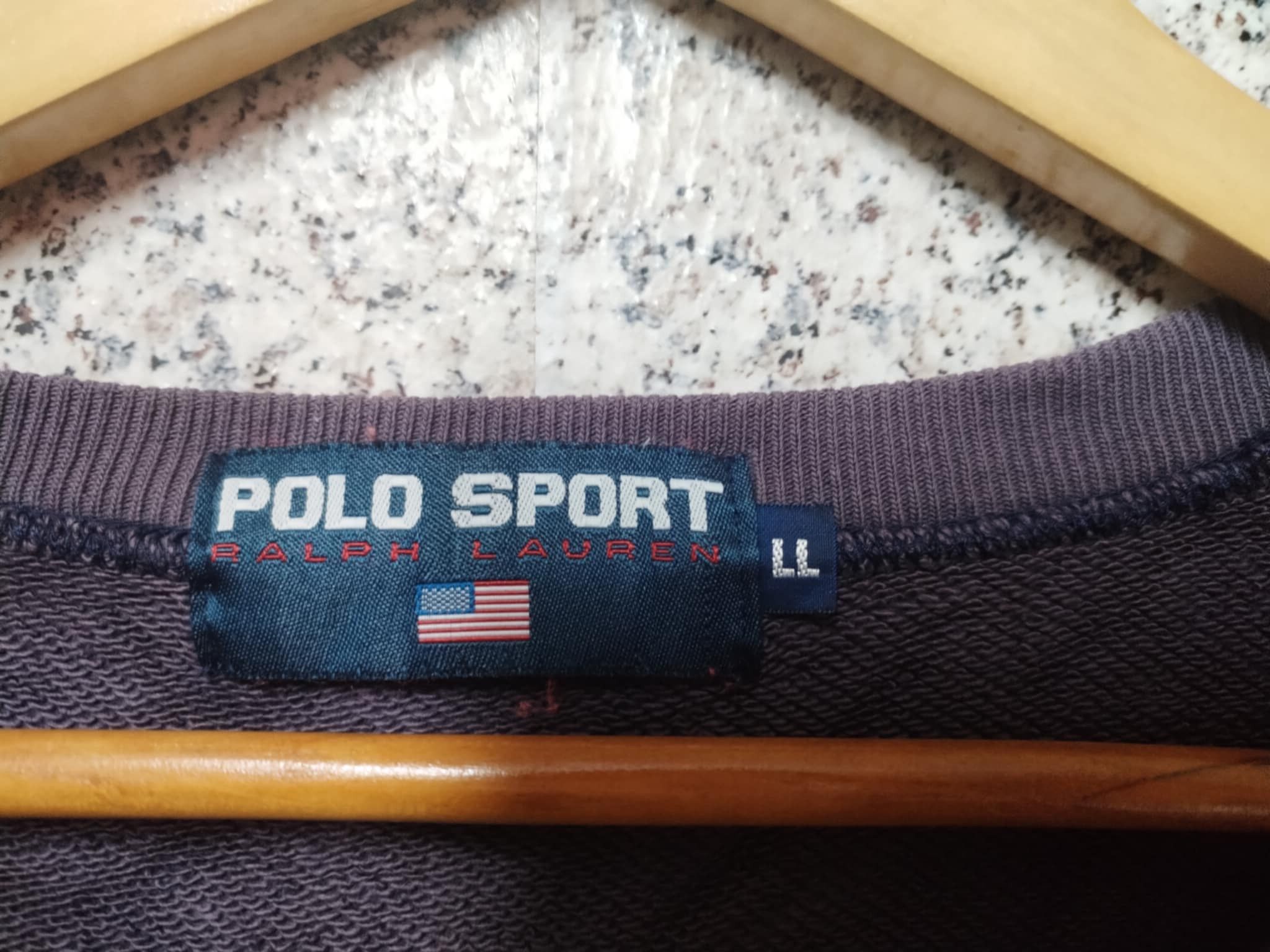 Polo Ralph Lauren × Vintage VINTAGE POLO RALPH LAUREN USA BIG LOGO VERY RARE Size US XL / EU 56 / 4 - 4 Thumbnail