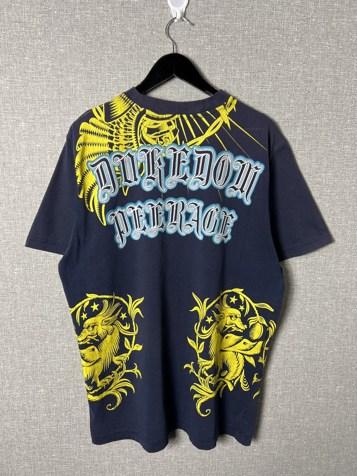 Raw State RAWBLUE Affliction Style All Over Printed Tee Men’s T-Shirt Size US XL / EU 56 / 4 - 11 Thumbnail