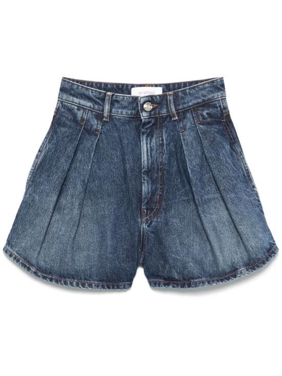 Sportmax SPORTMAX Women Shorts & Burmudas 12141032600 005 Blue Size 27" / US 4 / IT 40 - 1 Thumbnail