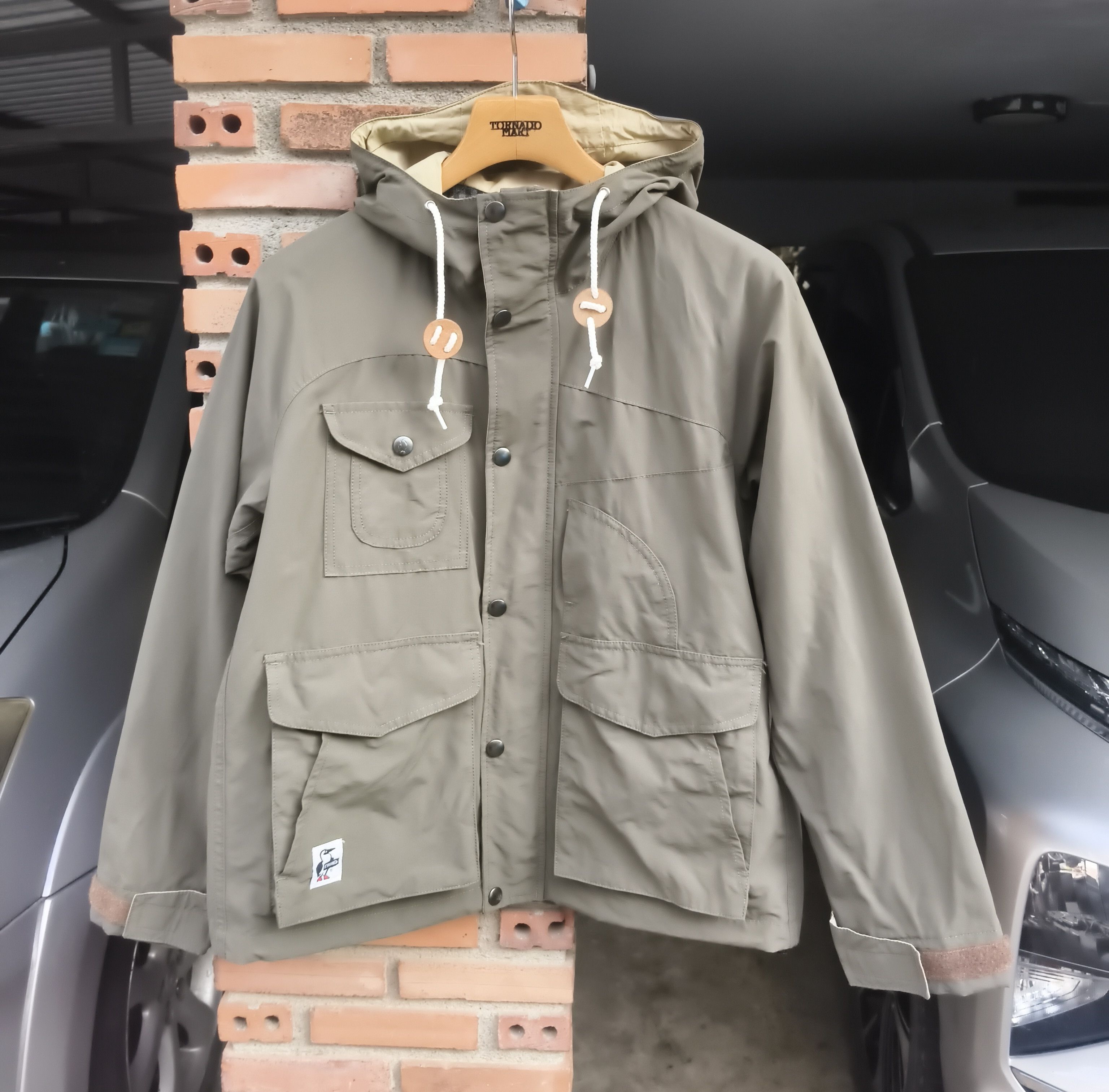 Chums (J943) Chums Women Green Camping 60/40 Parka Sz M Size M / US 6-8 / IT 42-44 - 1 Thumbnail