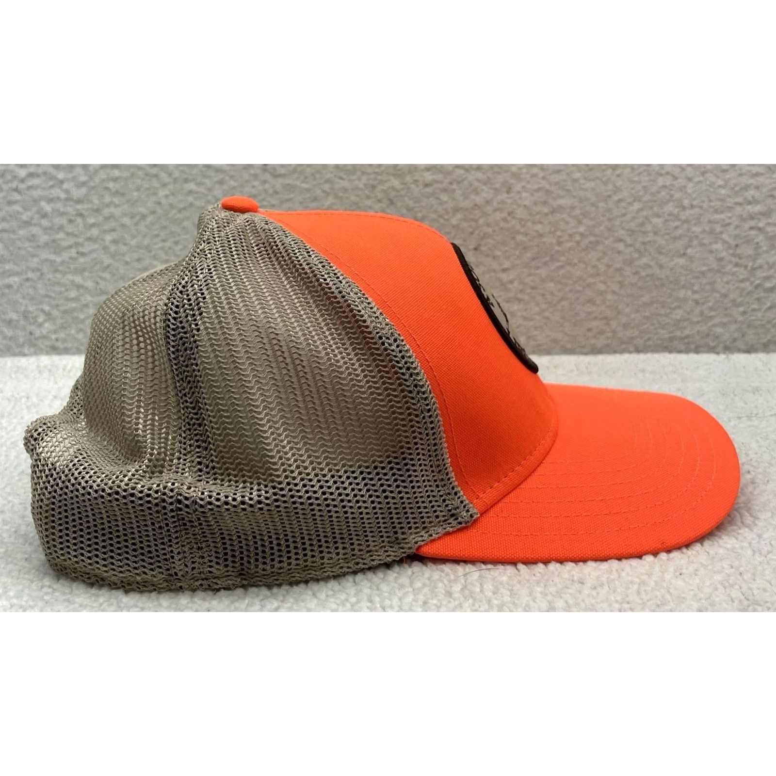 CO A Southern Lifestyle Co Orange Trucker Hat Snapback Hunting Outdoor Safety Size ONE SIZE - 5 Thumbnail