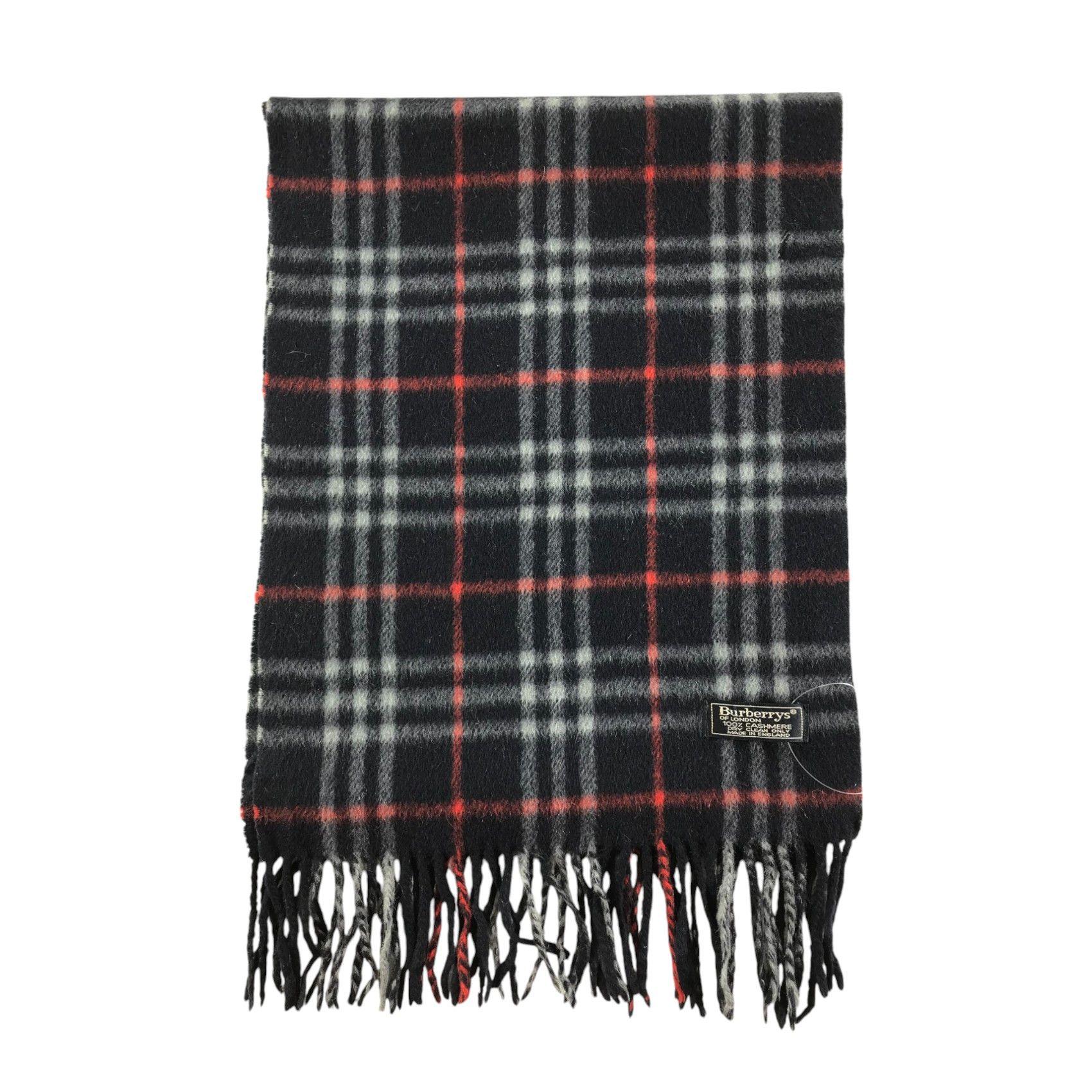 Burberry × Vintage Burberry Scarf / Muffler / Neckwear - WW2746 Size ONE SIZE - 2 Thumbnail