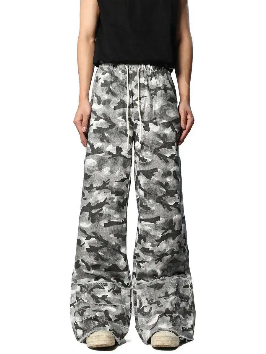 Japanese Brand Retro loose camouflage high street jeans Size US 30 / EU 46 - 2 Thumbnail