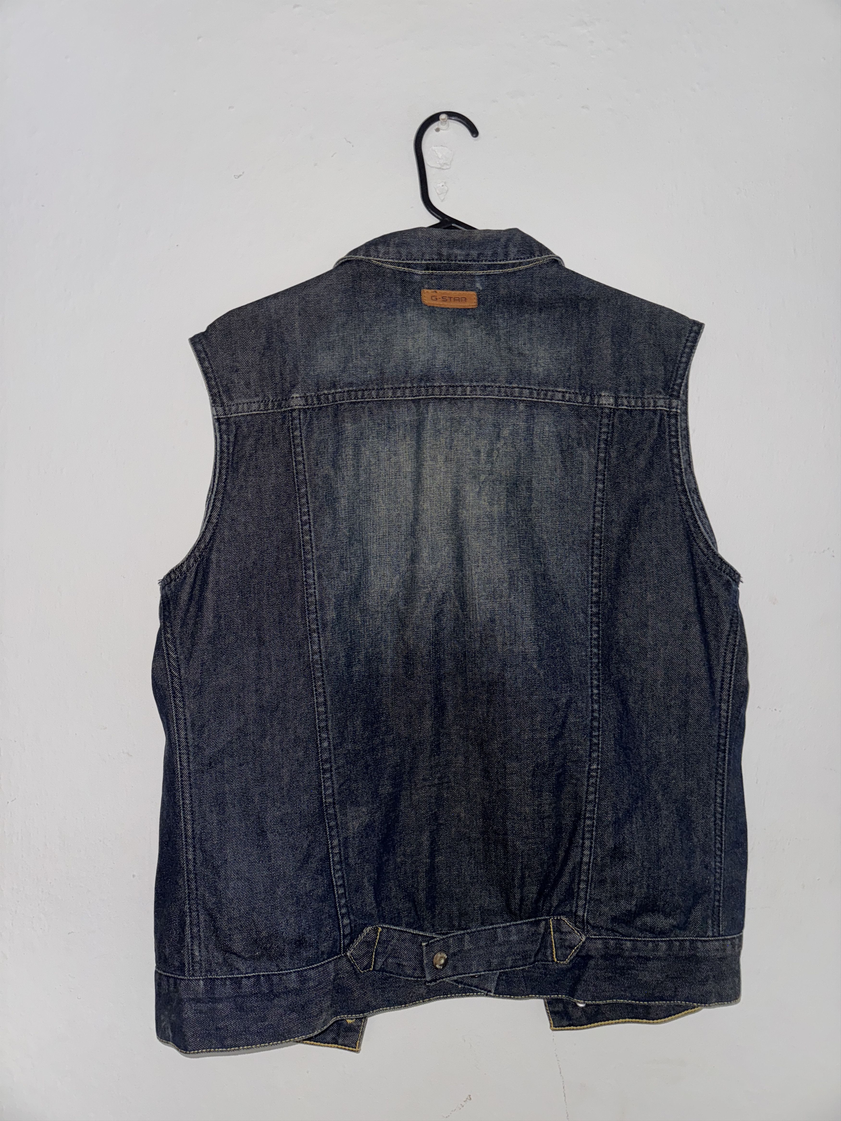 G-Star VINTAGE G Star Raw Denim vest Size M Size US M / EU 48-50 / 2 - 3 Thumbnail