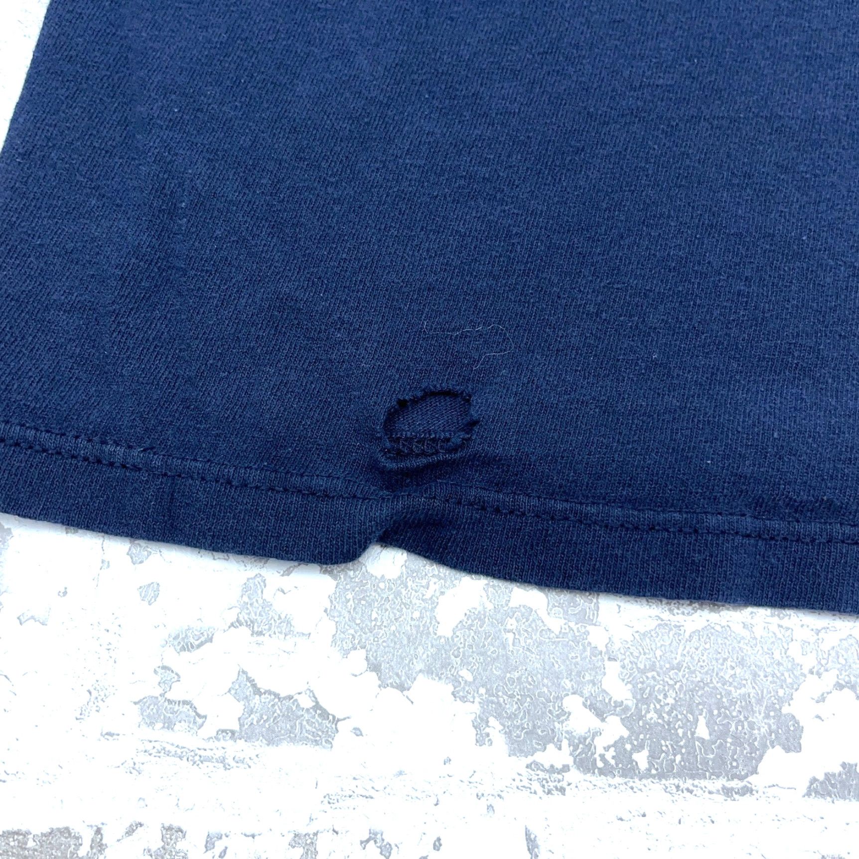 Chaps VINTAGE Chaps Shirt Men L Blue Tee Spell Out Sports Navy Y2K 90s Retro Hipster Logo Short Sleeve Cotton Knit Machine Washable Regular Size US L / EU 52-54 / 3 - 6 Thumbnail