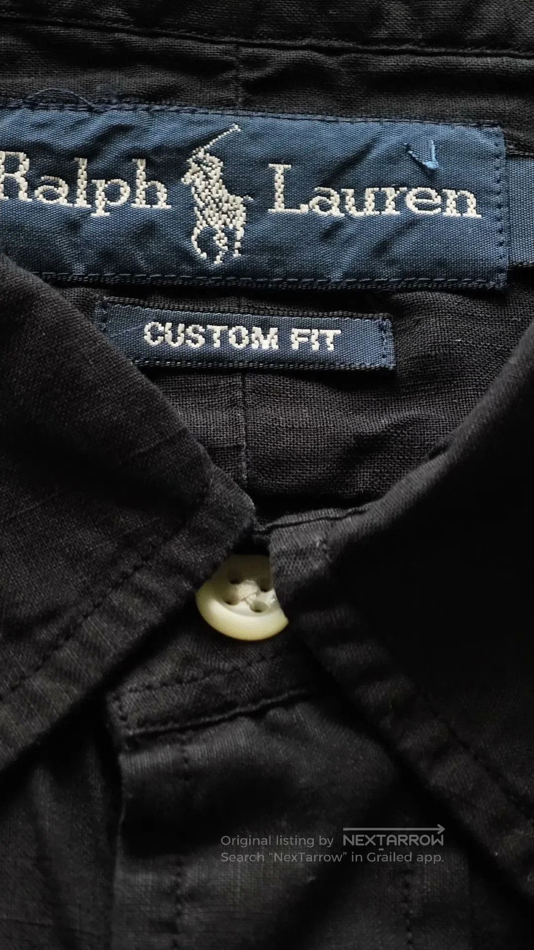 Polo Ralph Lauren Vintage Ralph Lauren Cotton Linen Shirt. Size US M / EU 48-50 / 2 - 4 Thumbnail