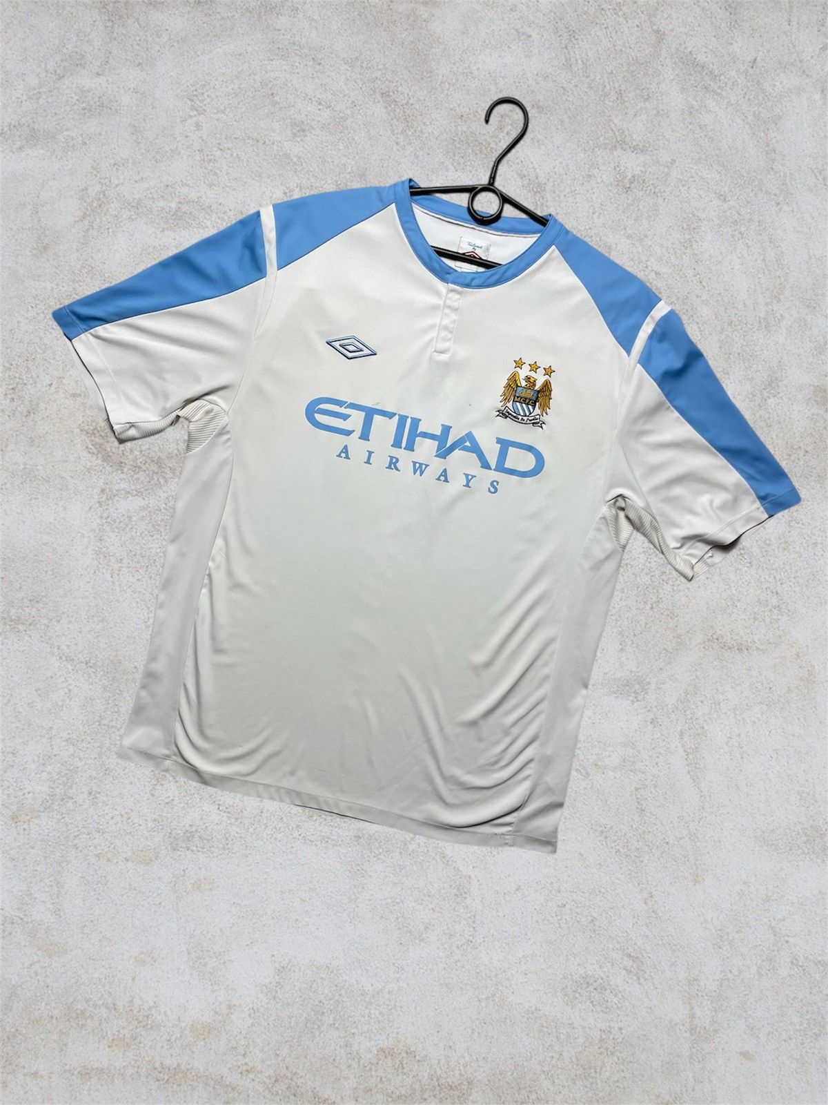 Umbro Manchester city Umbro vintage soccer jersey size 3XL XXXL Size US XXL / EU 58 / 5 - 1 Thumbnail