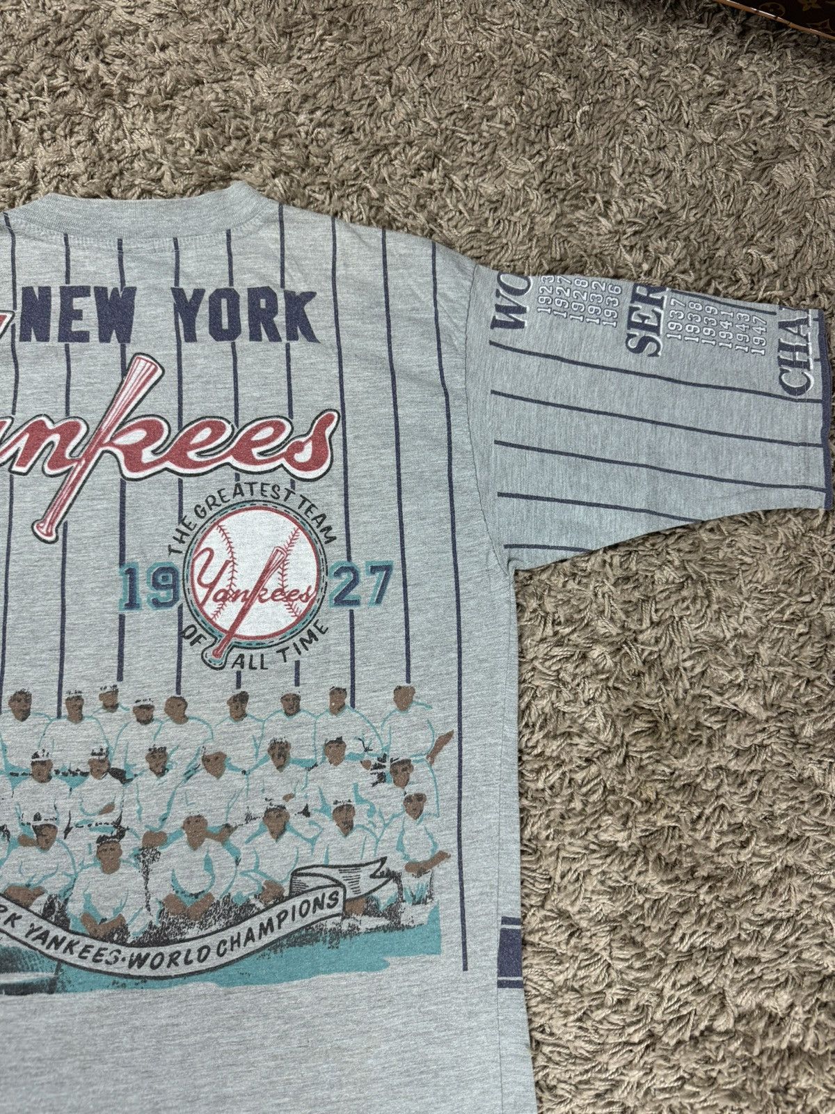 New York Yankees × Vintage Vintage t shirt New York Yankees 1990s original casual item Size US M / EU 48-50 / 2 - 2 Thumbnail