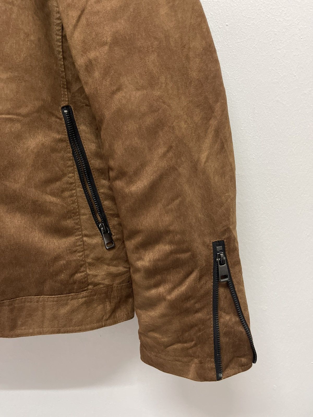 Japanese Brand 90’s Double Collar Mole Skin Style Jacket Size US L / EU 52-54 / 3 - 3 Thumbnail