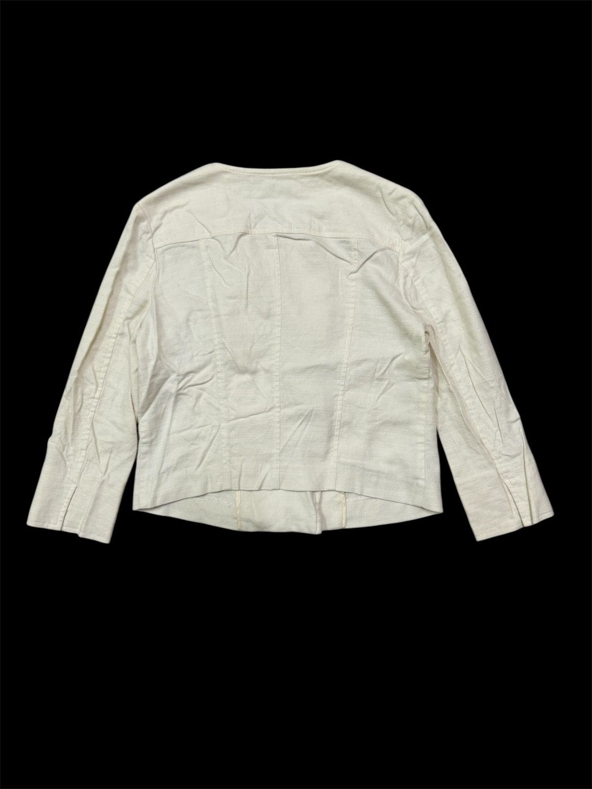DKNY DKNYC LINEN JACKET Size XS / US 0-2 / IT 36-38 - 2 Thumbnail