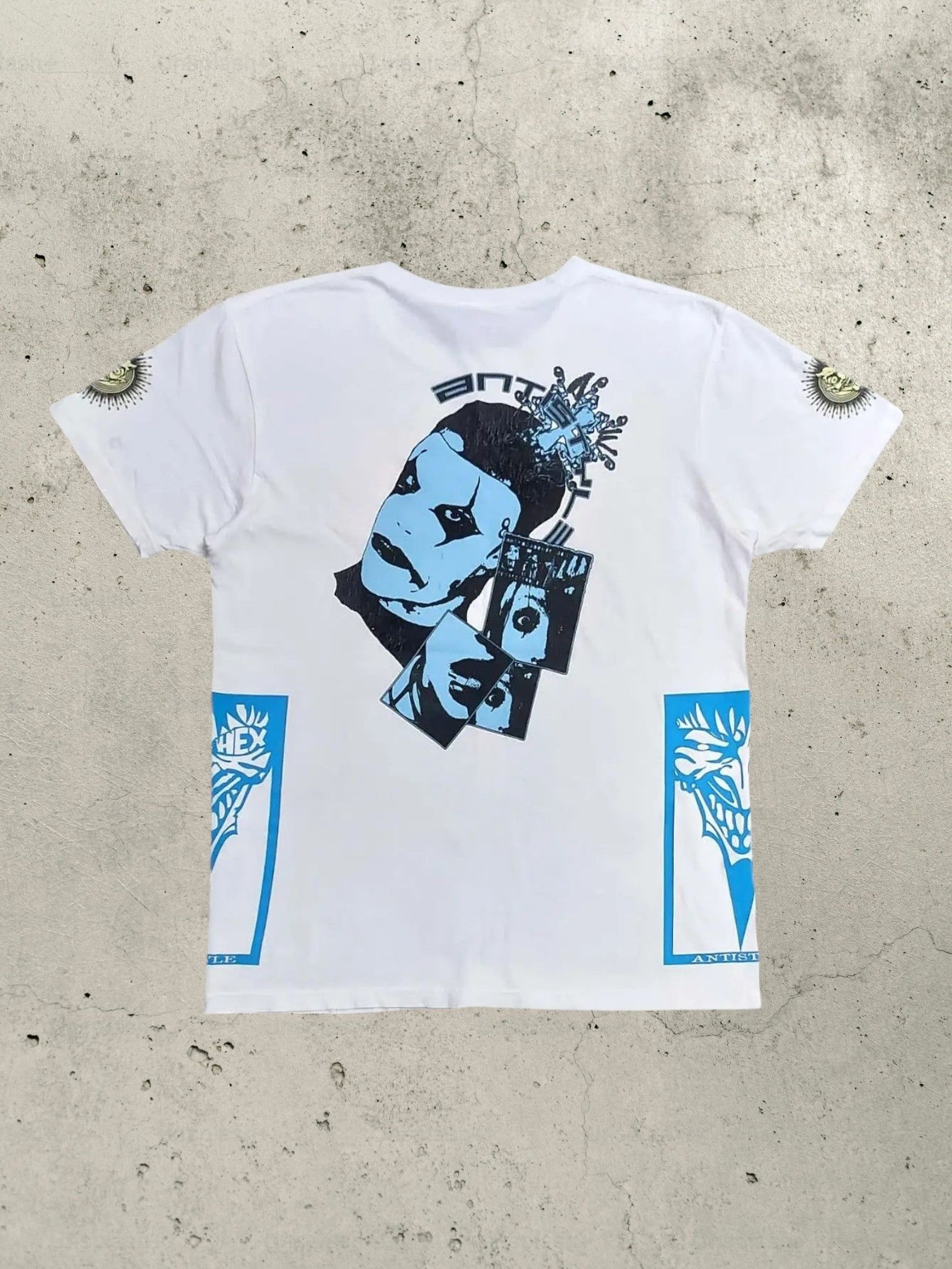 Hex Antistyle Very Rare! Vintage Hex Antistyle Punk "The Crow" Graphic Tee Size US L / EU 52-54 / 3 - 1 Thumbnail