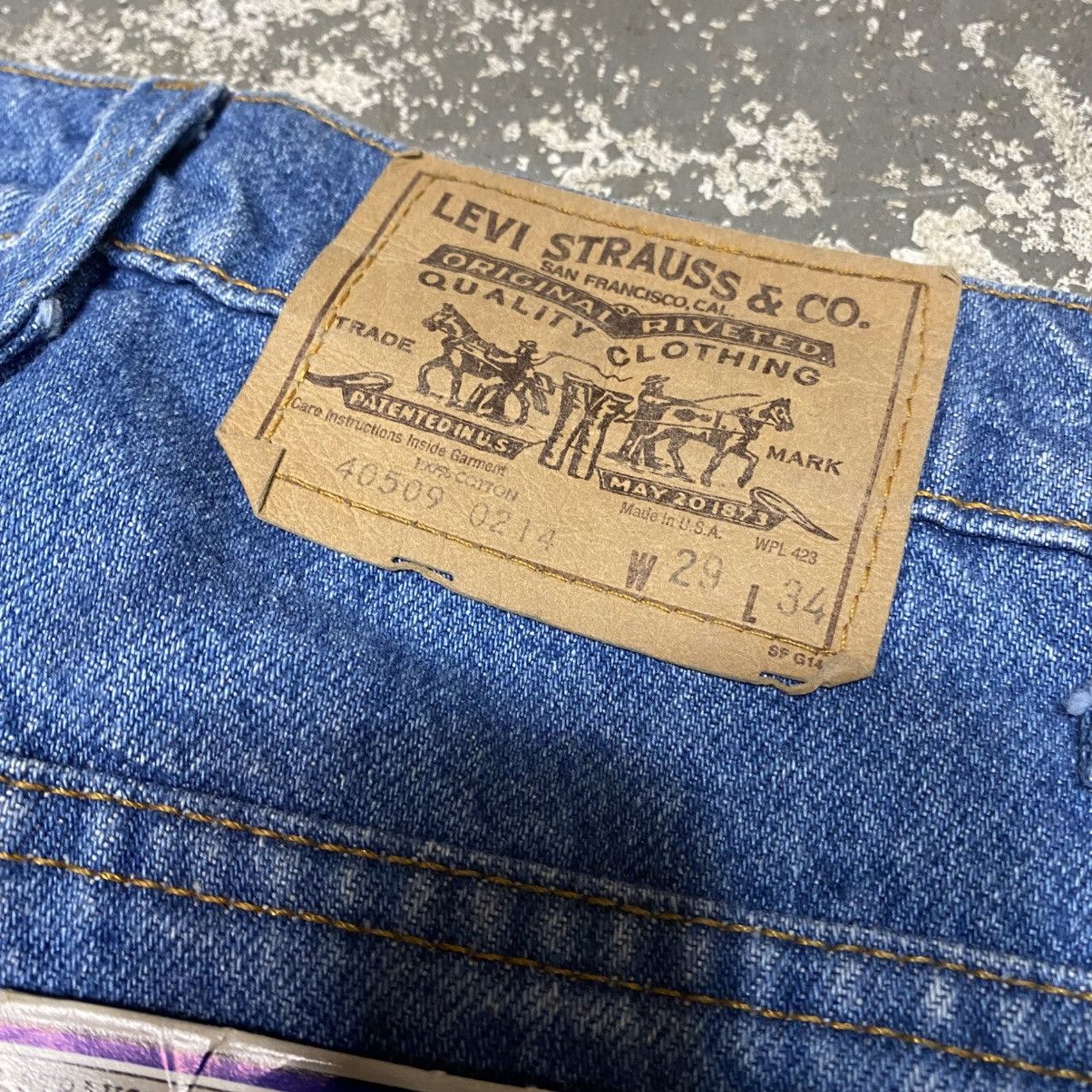 Levi's × Vintage Vintage Levi’s 509 Orange Tab Straight Leg Jeans USA NWT 80s Size US 28 / EU 44 - 8 Thumbnail