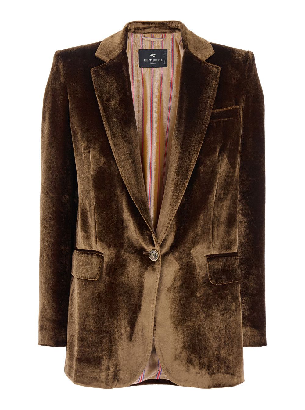 Etro Etro White Jacquard Jacket With Crossover Detail | Grailed
