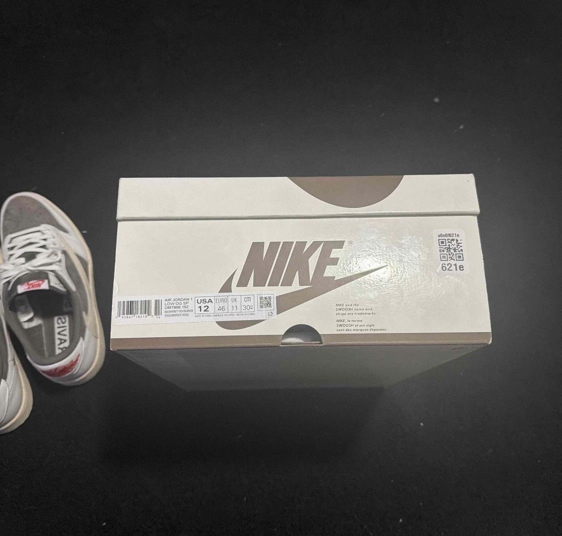 Nike × Travis Scott Travis Scott x Air Jordan 1 Low ‘Reverse Mocha’ Size US 12 / EU 45 - 7 Thumbnail
