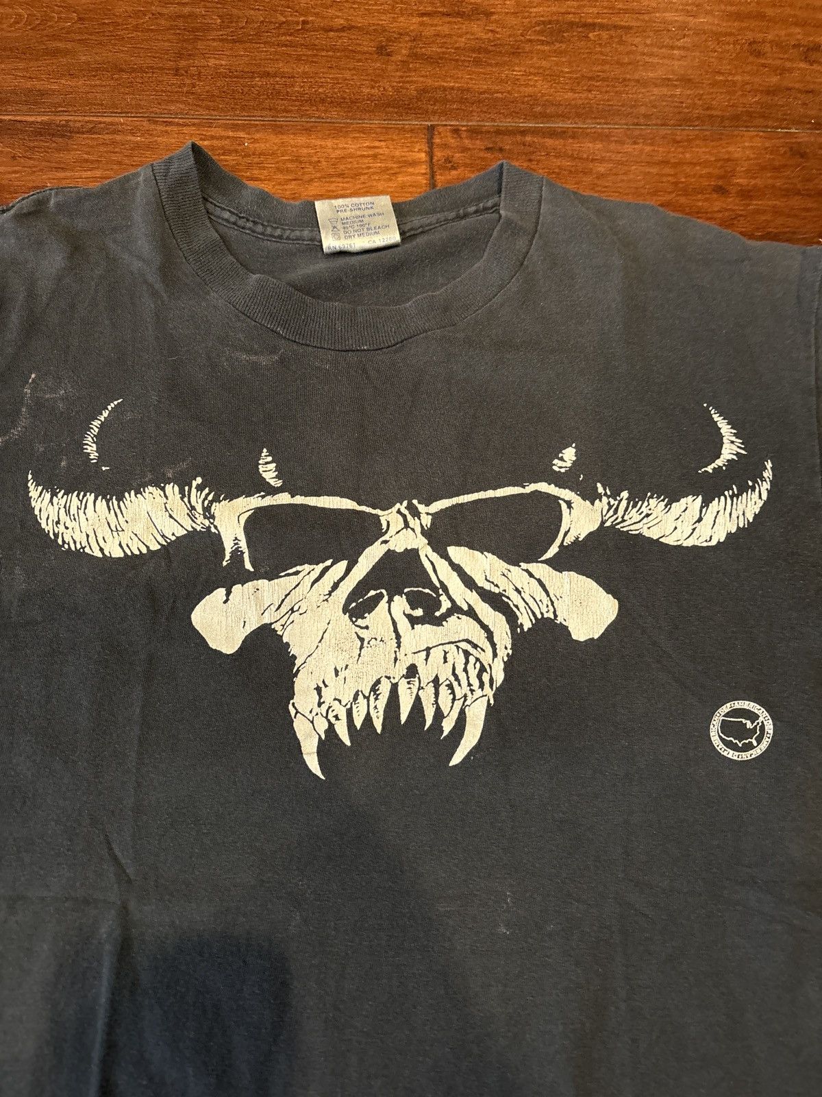 Band Tees × Vintage 1988 VTG DANZIG - RARE t-shirt Size US XL / EU 56 / 4 - 3 Thumbnail