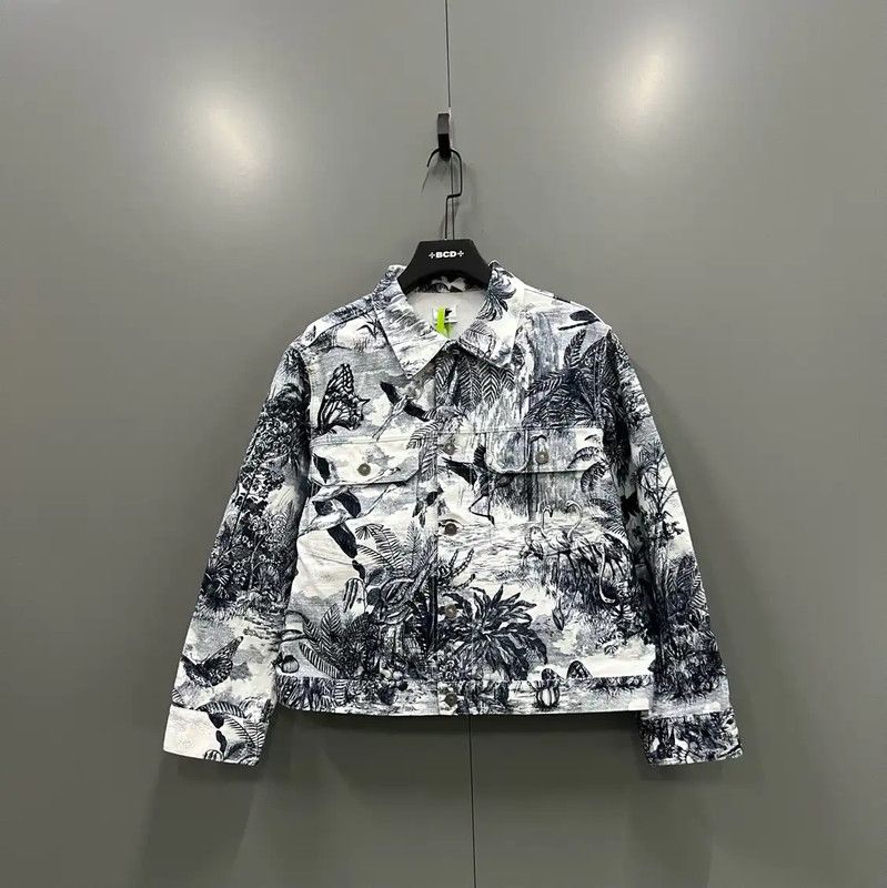 Dior Dior Multi-Color Cotton Women's Jacket 0089 Size ONE SIZE - 1 Thumbnail
