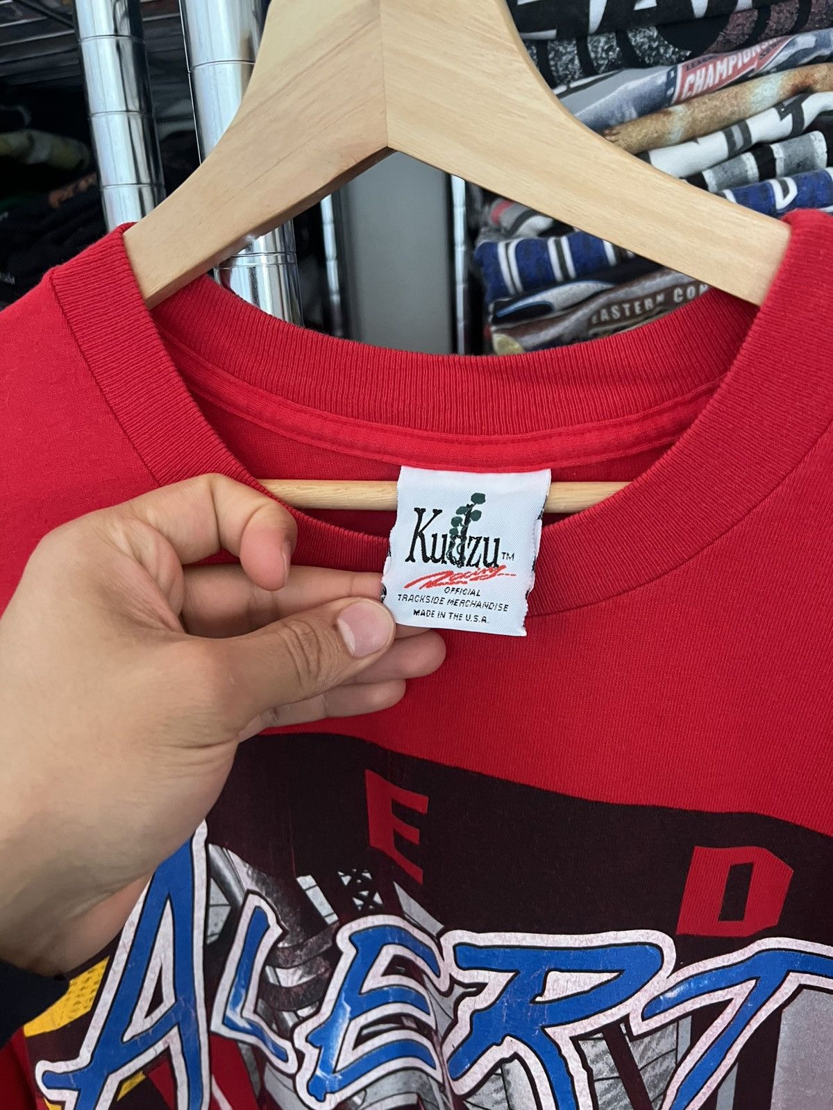 NASCAR 1997 Bill Elliott Pot Crew Red Alert Mc Donald’s Team Tee Size US XL / EU 56 / 4 - 7 Thumbnail