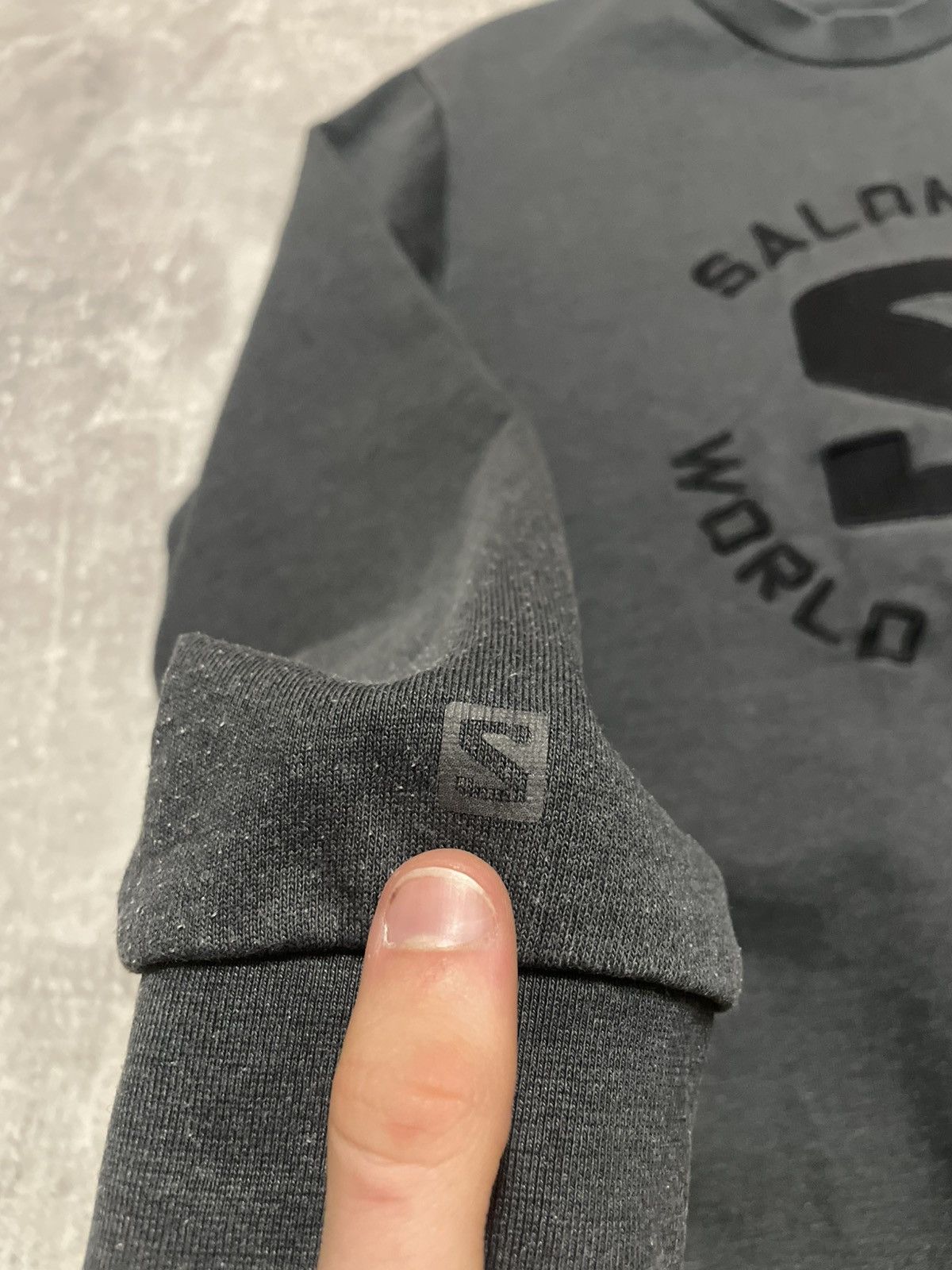 Salomon Vintage Salomon World Champion Big Logo Sweatshirt Crewneck Size US M / EU 48-50 / 2 - 12 Thumbnail