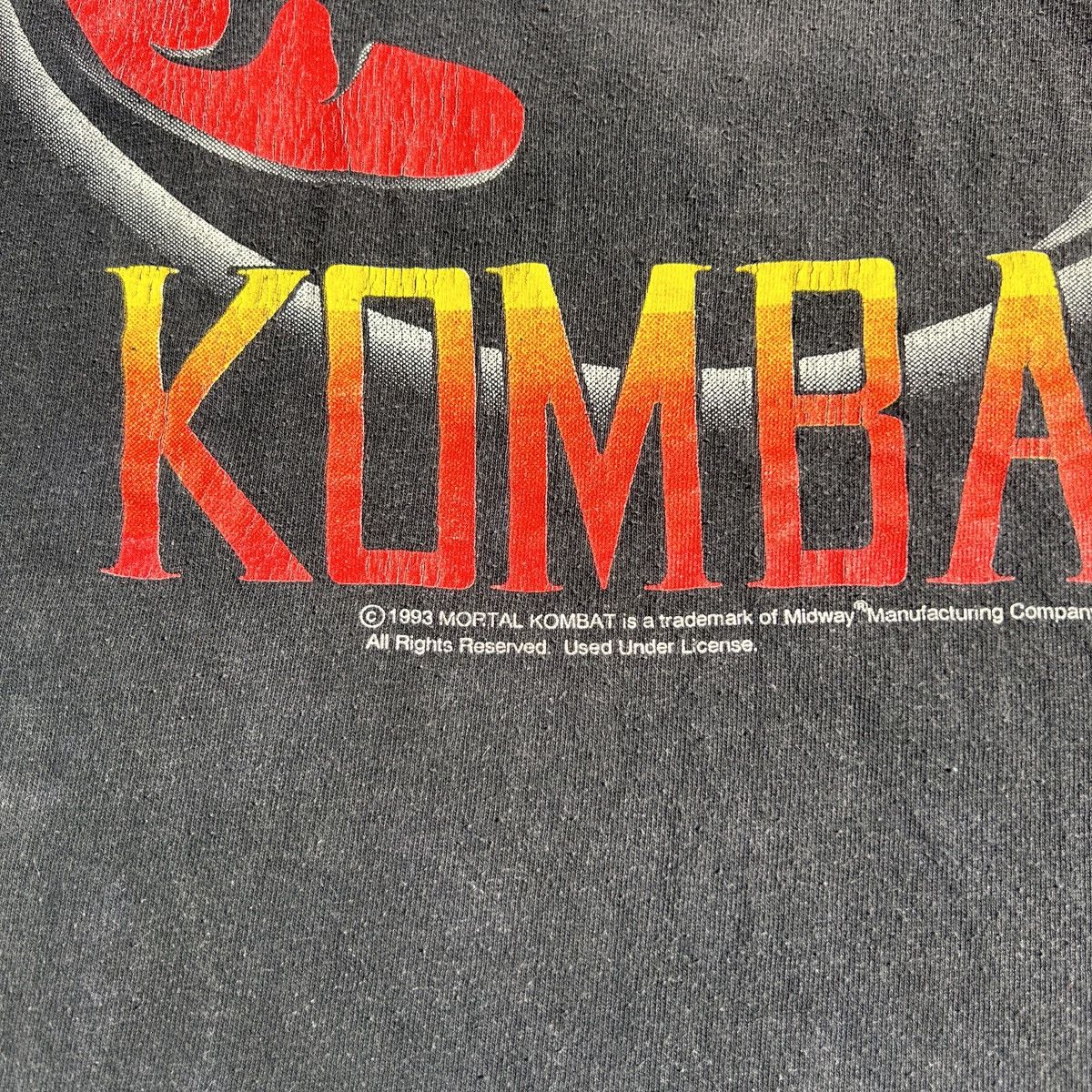 Japanese Brand × Vintage Vintage Mortal Kombat Video Game Promo T Shirt Size US XL / EU 56 / 4 - 3 Thumbnail