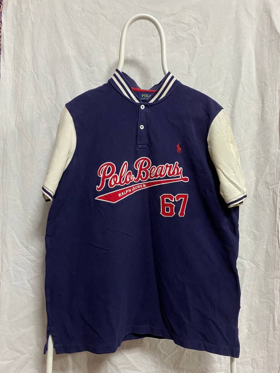 Polo Ralph Lauren 🐻 Ralph Lauren "Polo Bears" Varsity Polo – Retro Collegiate Size US L / EU 52-54 / 3 - 1 Thumbnail