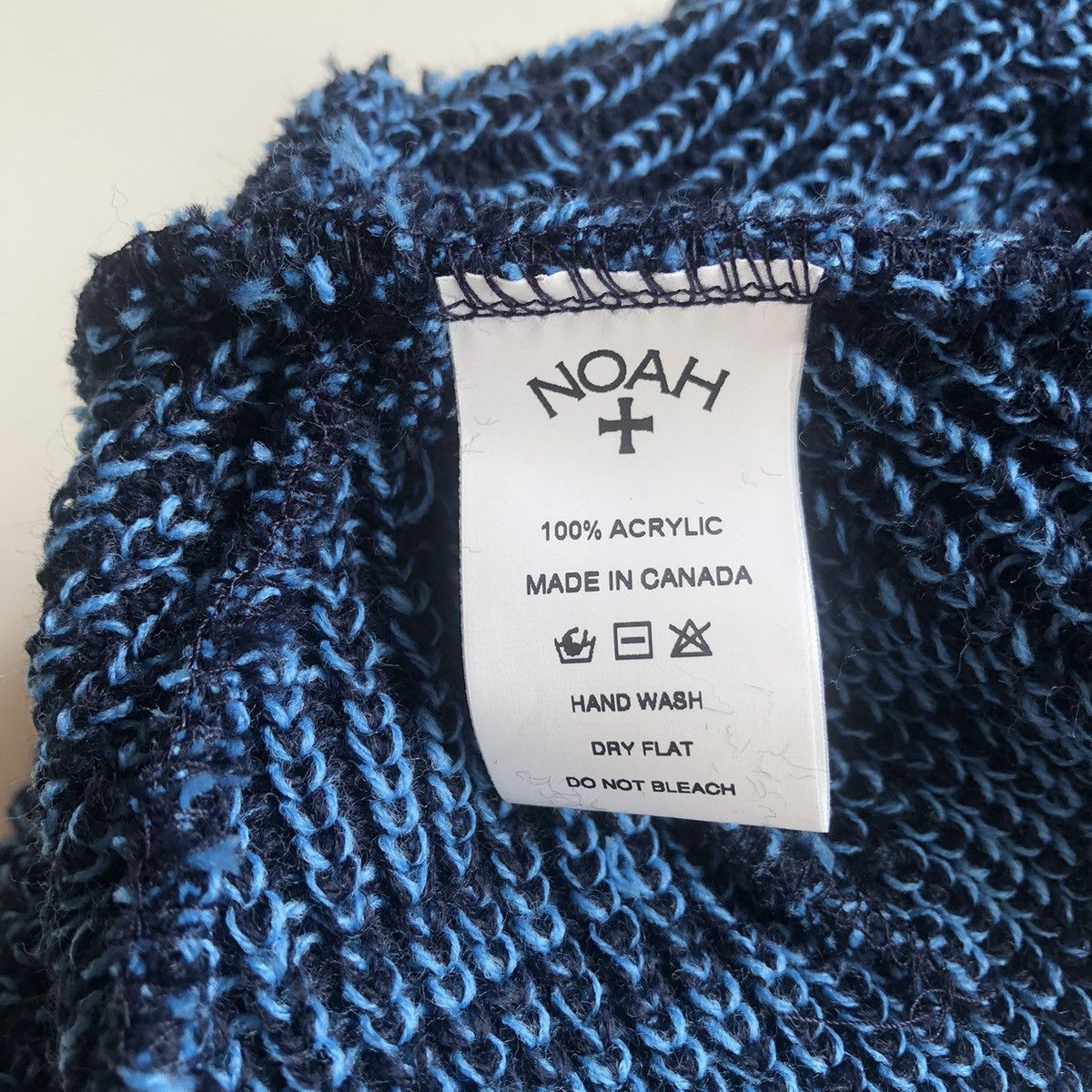 Noah Marled Core Logo Beanie Size ONE SIZE - 6 Thumbnail