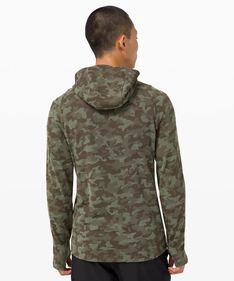 Lululemon Surge Warm Full Zip Jacquard Camo Size US S / EU 44-46 / 1 - 7 Thumbnail