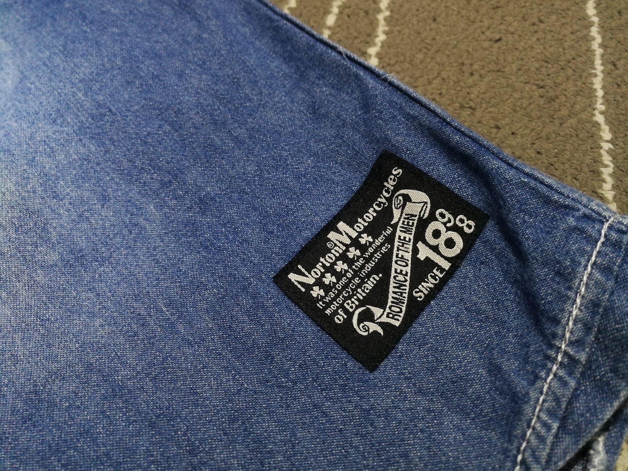 Norton Norton Motorcycle denim button up M Size US M / EU 48-50 / 2 - 9 Thumbnail