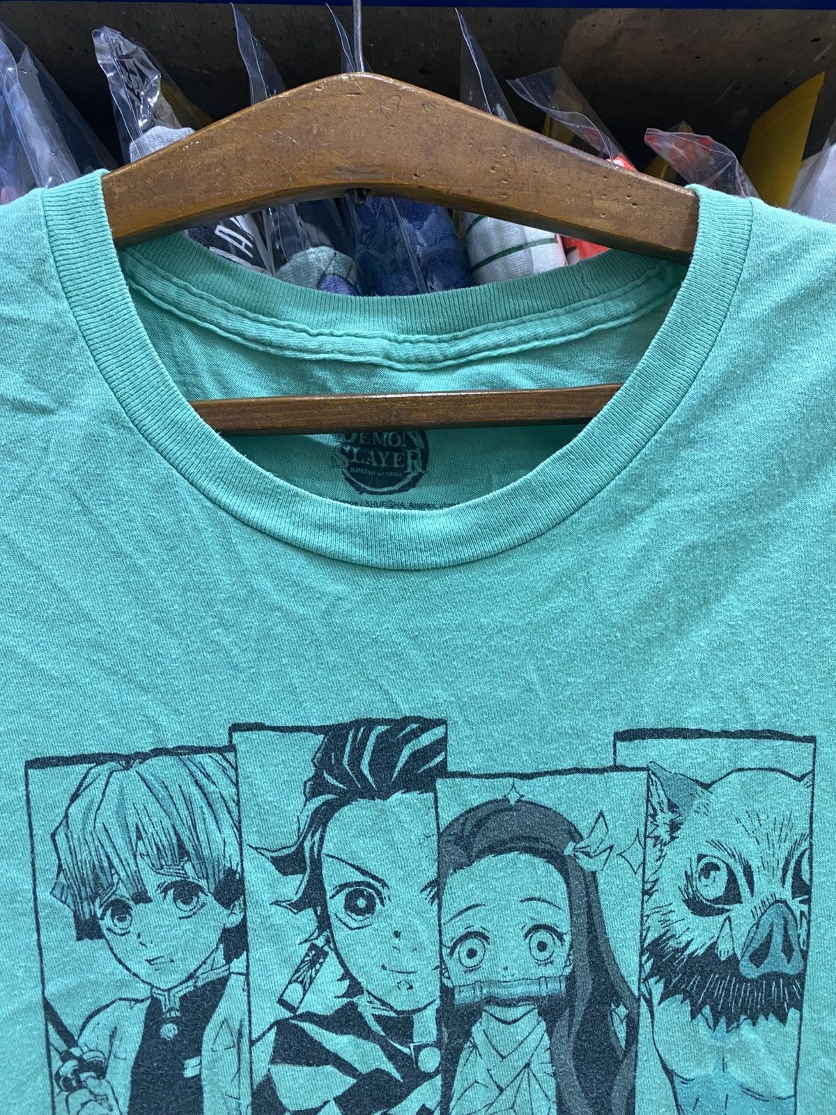 Anime DEMON SLAYER TSHIRT Size US L / EU 52-54 / 3 - 7 Thumbnail