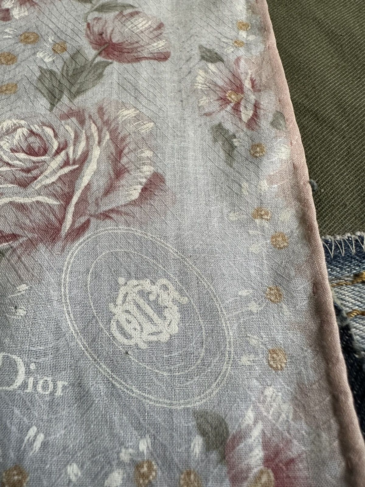 Vintage Vintage Christian Dior Handkerchief/ Neckerchief/ Bandana Size ONE SIZE - 16 Thumbnail