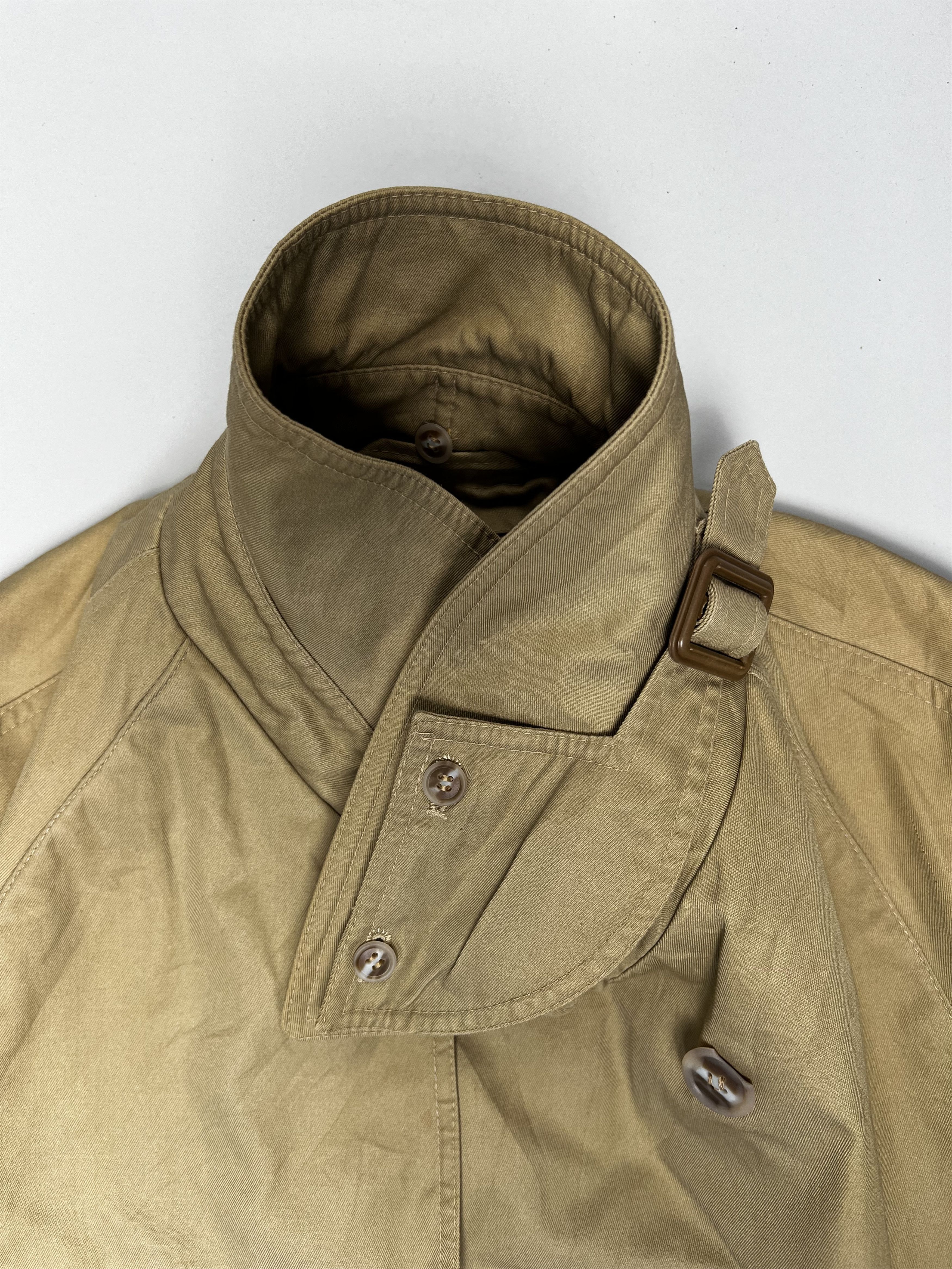 Burberry BURBERRY VINTAGE TRENCH COAT DOUBLE BREAST BEIGE Size US XXL / EU 58 / 5 - 3 Thumbnail