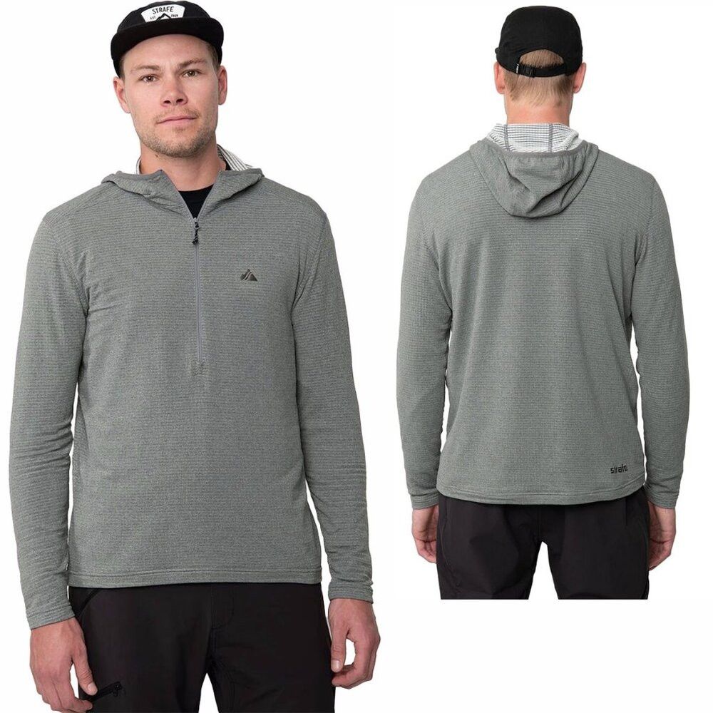 Other New Strafe Basecamp Half Zip Grey Hoodie Size S Size US S / EU 44-46 / 1 - 1 Thumbnail
