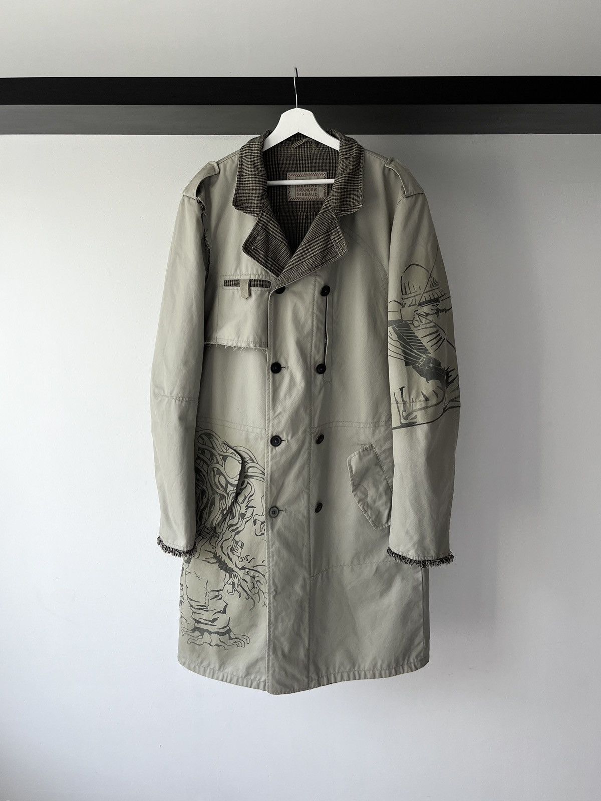 Marithe + Francois Girbaud Vintage Marithe Francois Girbaud Trench Coat Jacket Size US L / EU 52-54 / 3 - 1 Thumbnail