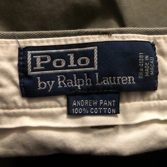 Polo Ralph Lauren polo Ralph Lauren men's 100%cotton casual pants size: 42/32 Size US 42 / EU 58 - 5 Thumbnail