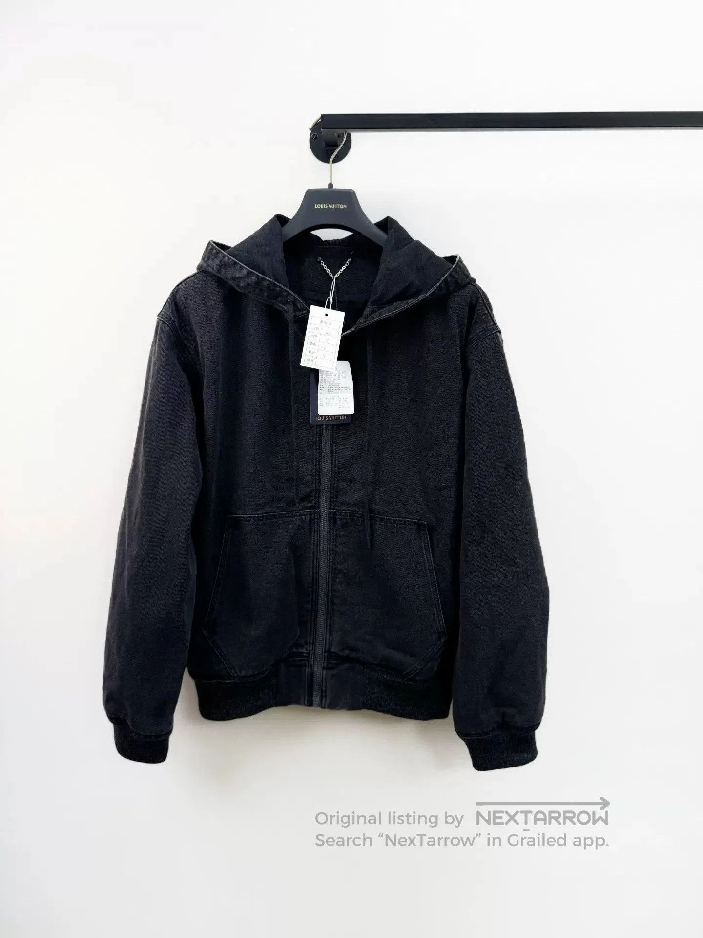Louis Vuitton Louis Vuitton Hooded Denim Jacket. Size US M / EU 48-50 / 2 - 1 Thumbnail