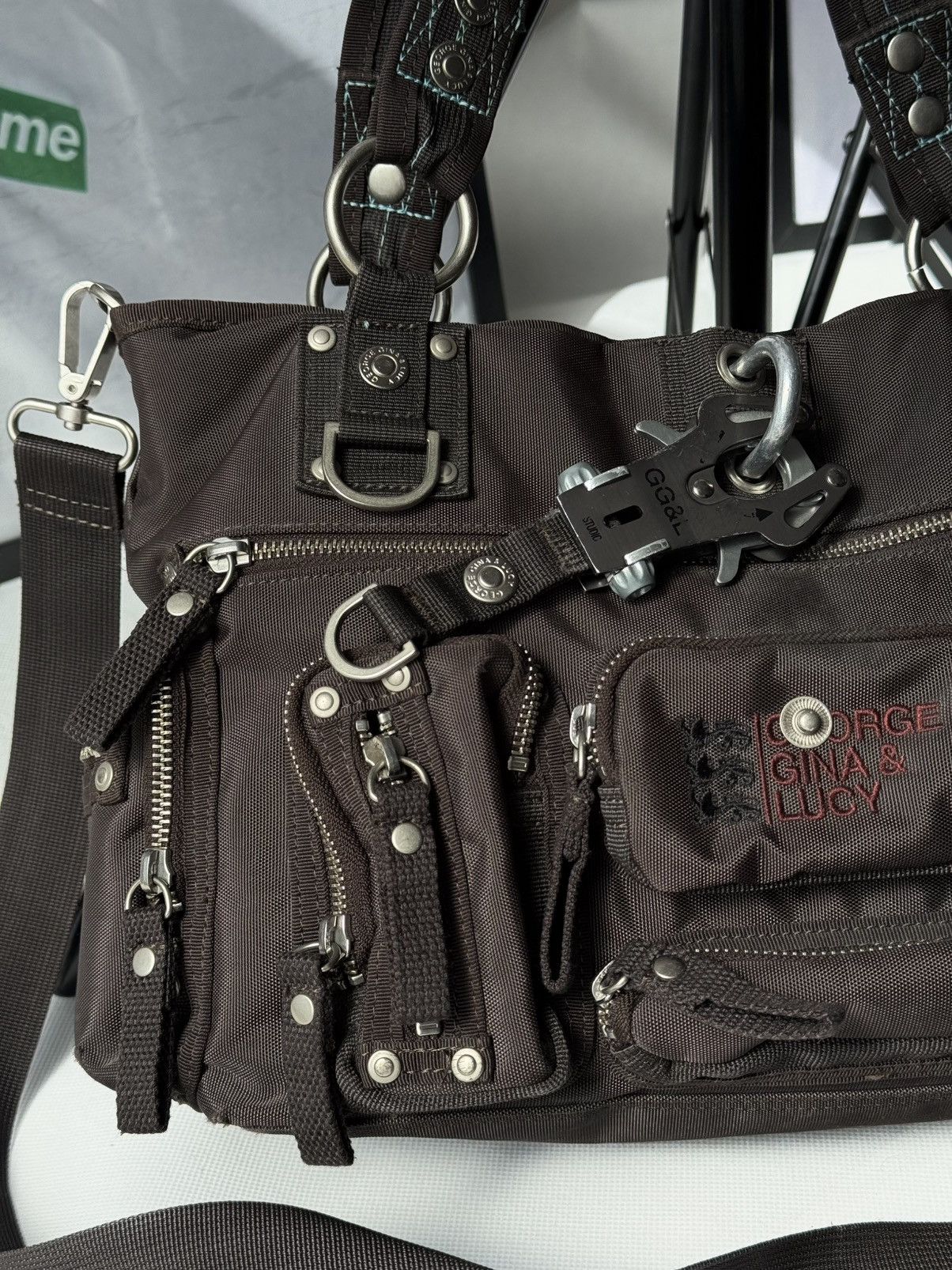 George Gina & Lucy × Japanese Brand Very Rare George Gina & lucy Y2k Alyx Bag Crossbody Handbag Size ONE SIZE - 12 Thumbnail