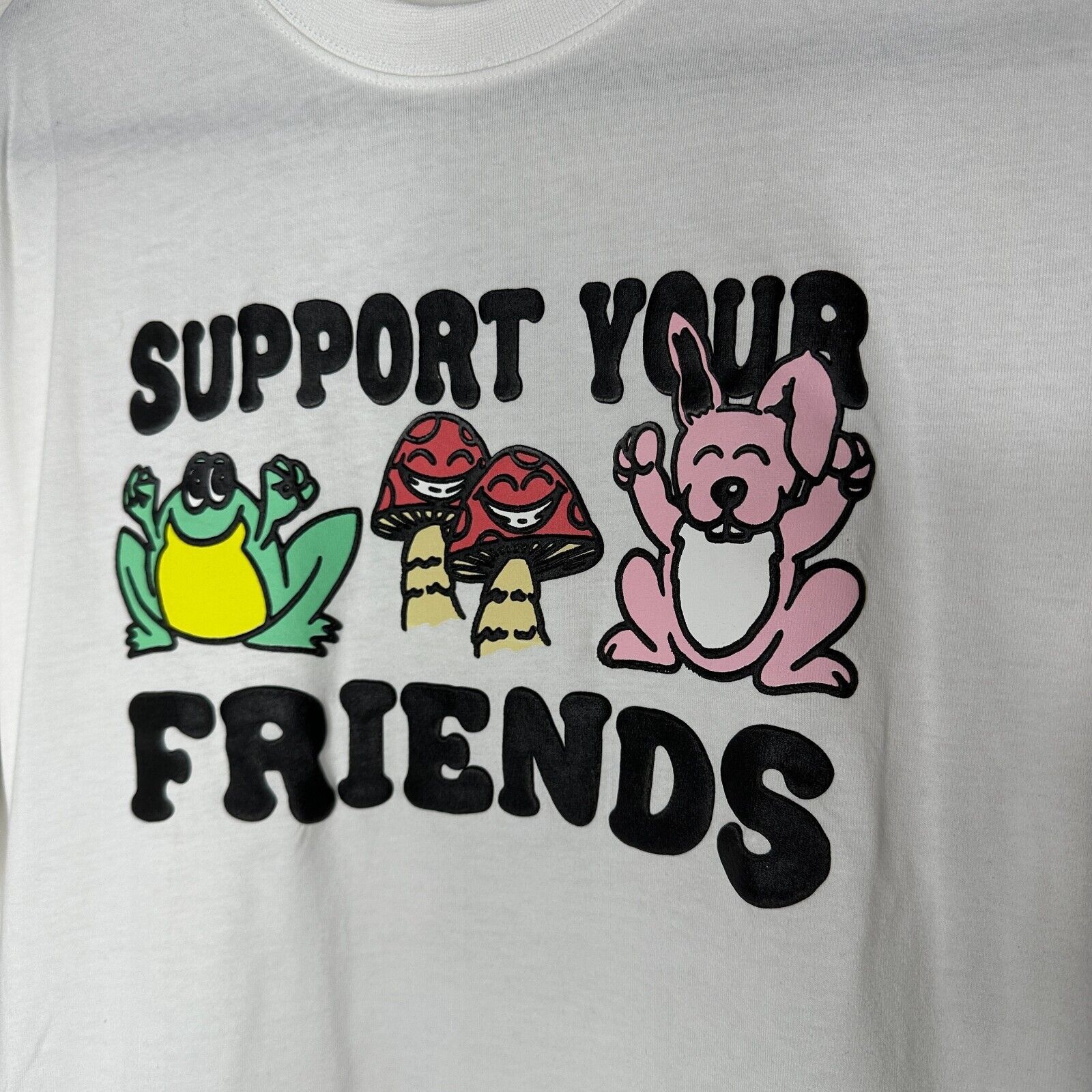 Other Chinatown Market White Support Your Friends T-Shirt Medium Size M / US 6-8 / IT 42-44 - 3 Thumbnail